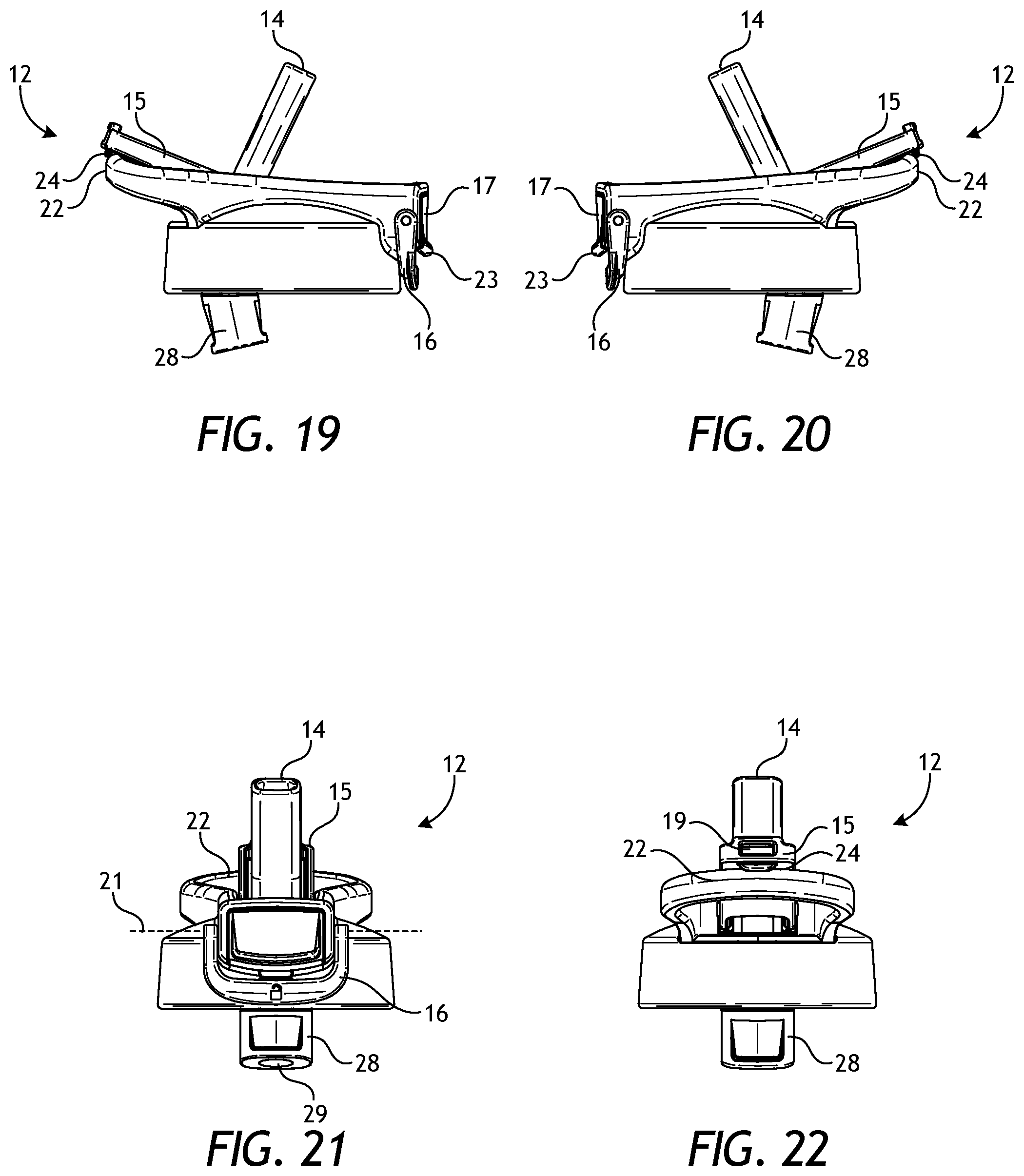 Patent US12103740 Figure 8 – Drinking vessel with hygienic straw