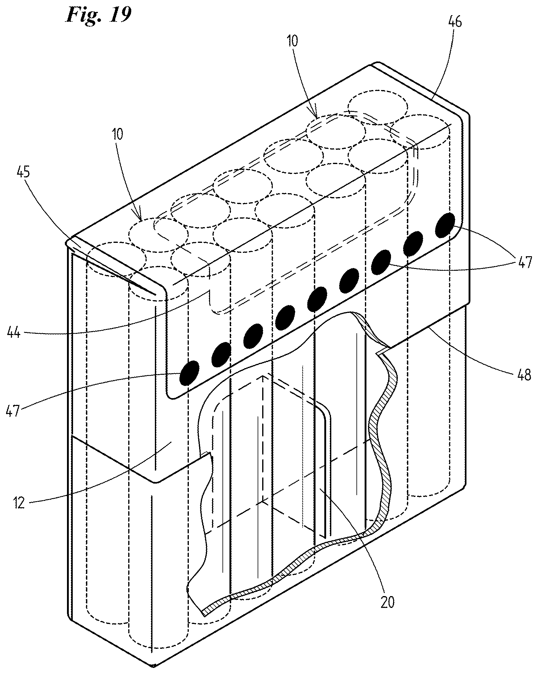 Patent US12103744 Figure 14 – Packet for cigarette industry products and method and device for producing the same