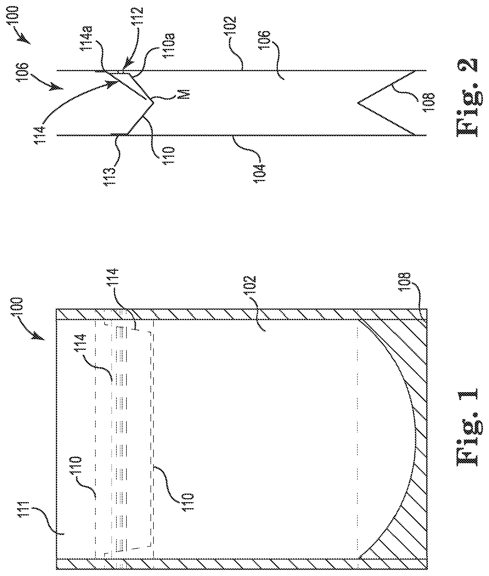 Patent US12103745 Figure 1 – Package having a child-restrictive opening feature