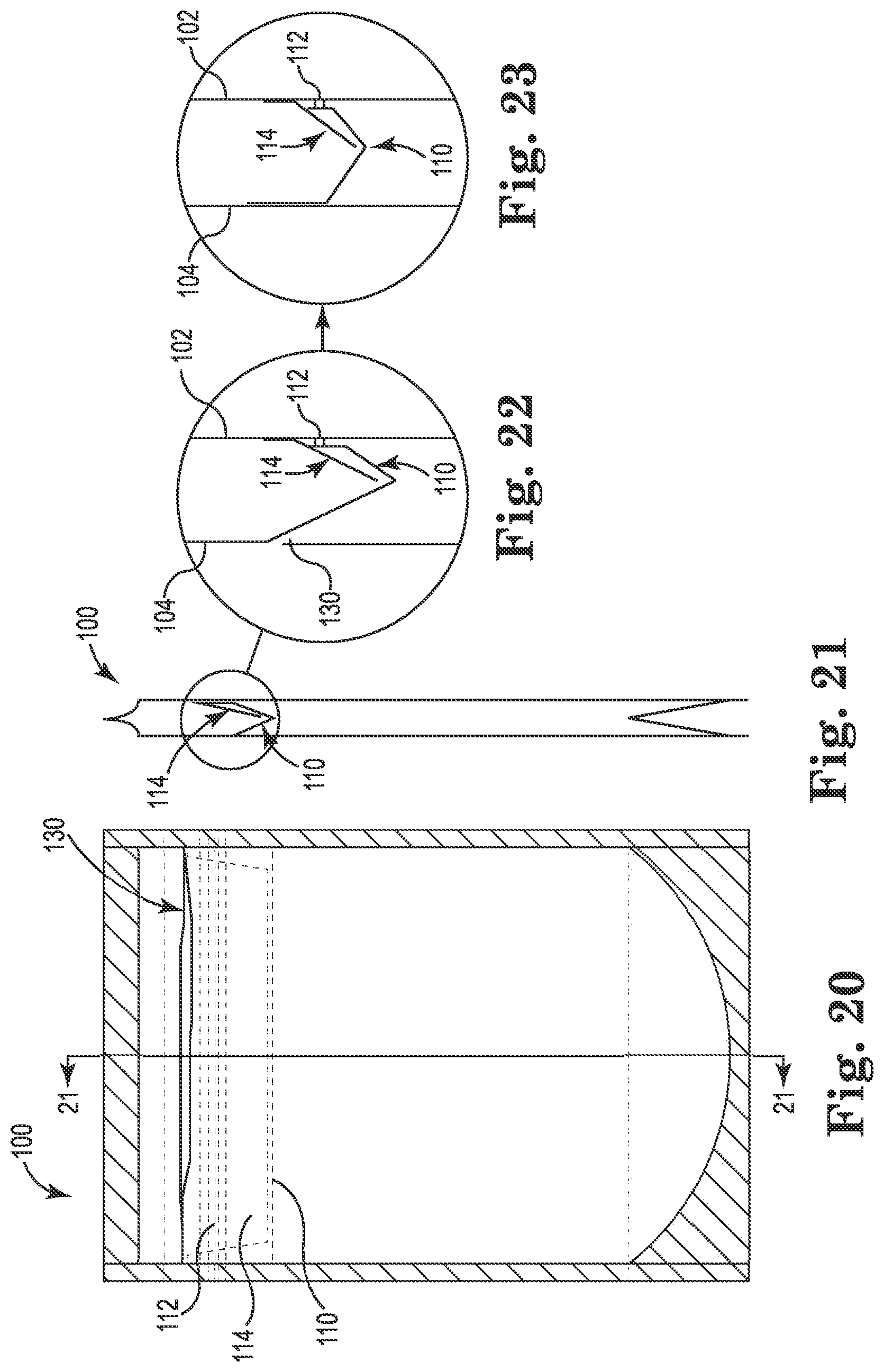 Patent US12103745 Figure 8 – Package having a child-restrictive opening feature
