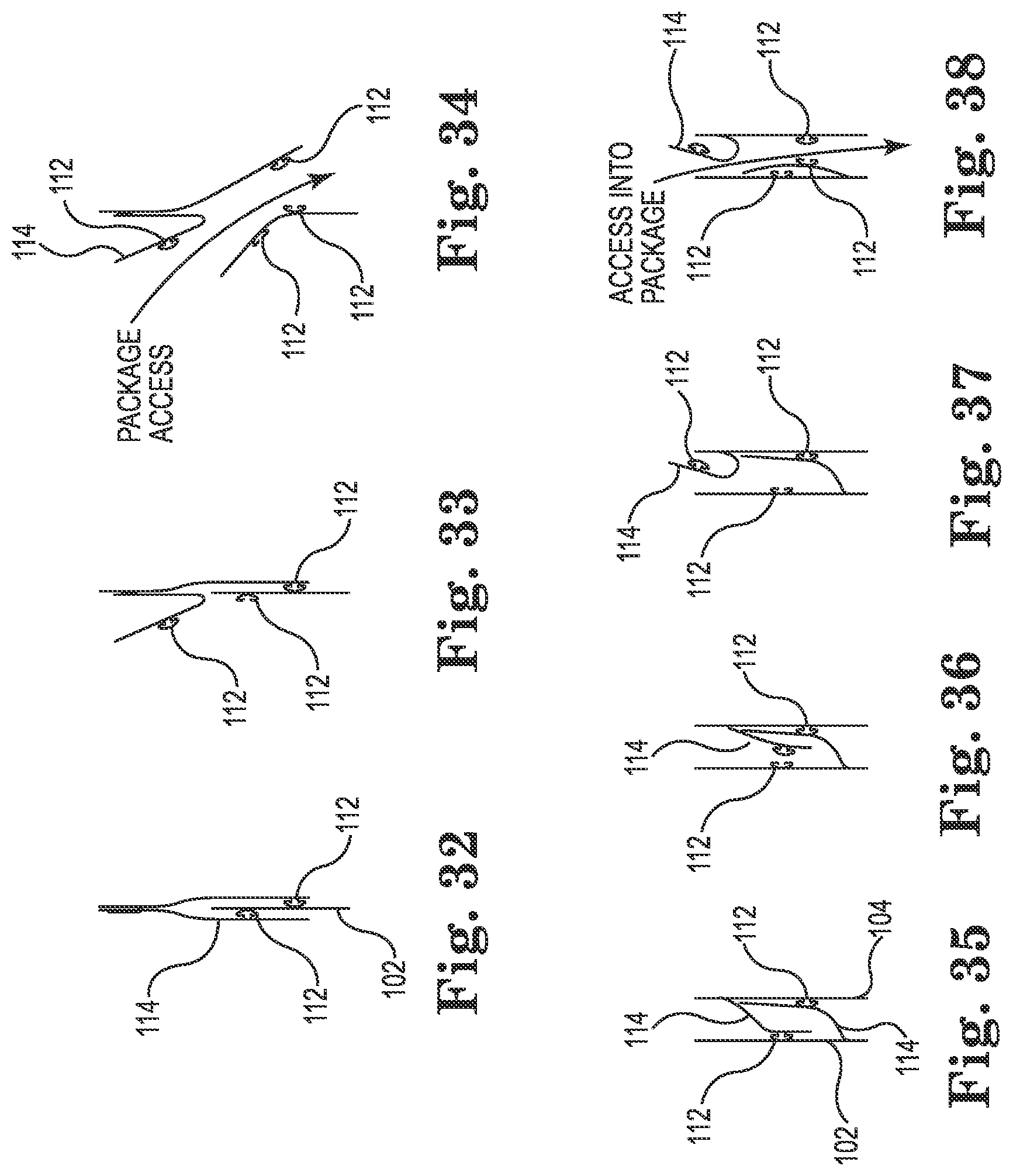 Patent US12103745 Figure 12 – Package having a child-restrictive opening feature