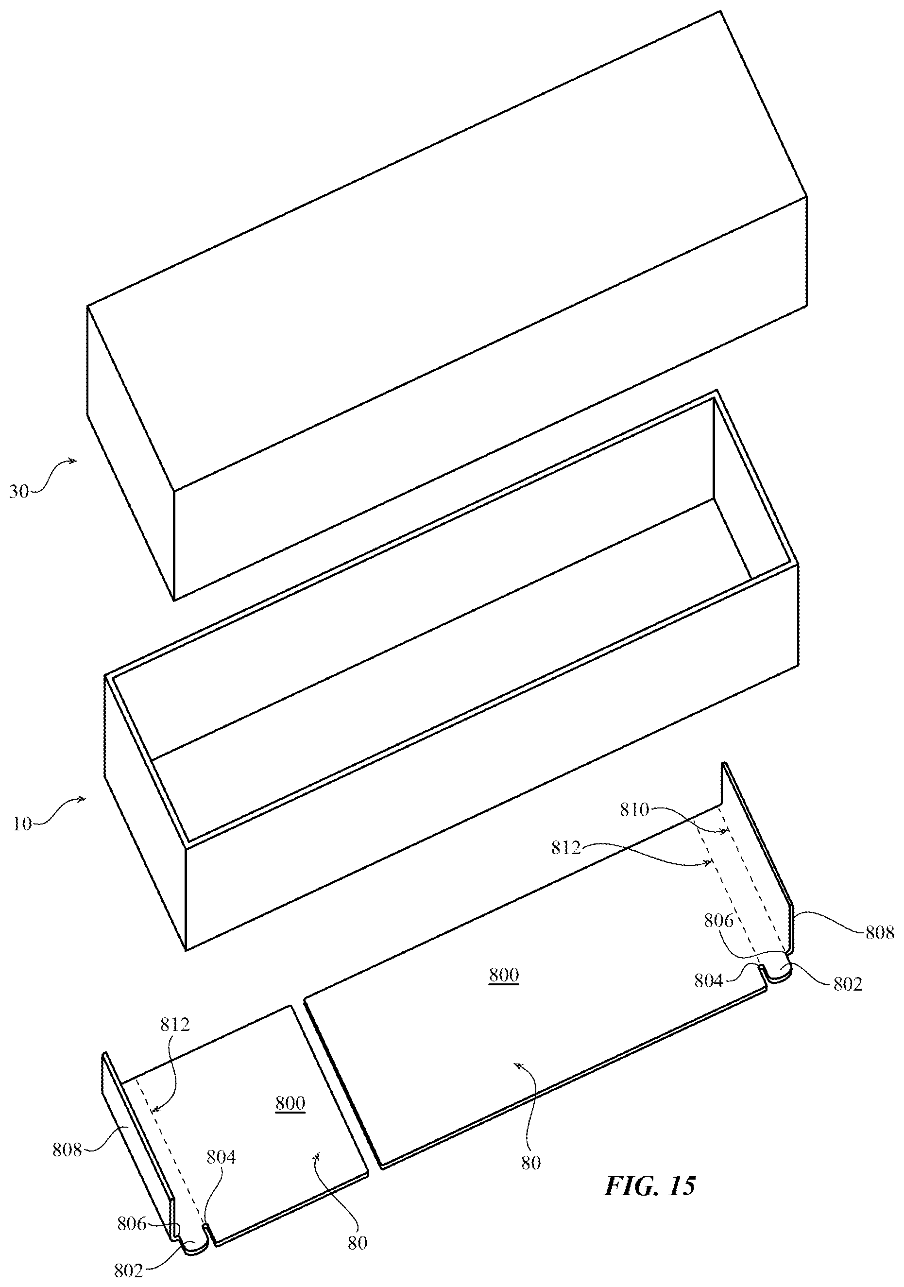 Patent US12103747 Figure 11 – Packaging with tamper-evident seal