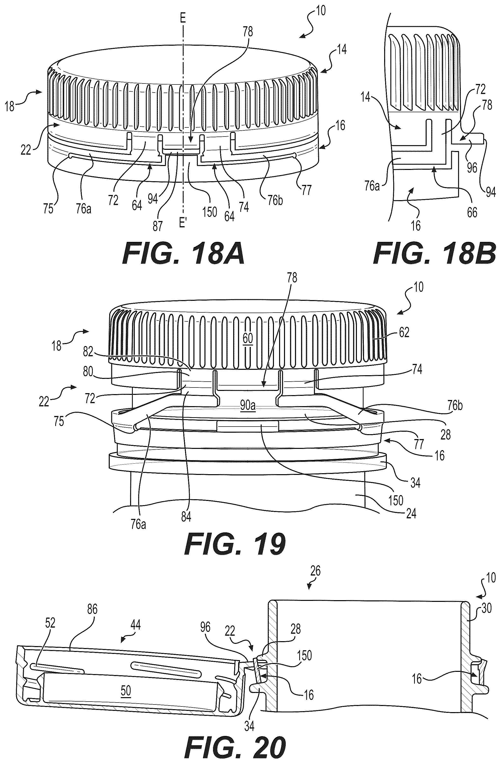 Patent US12103749 Figure 10 – Closure device for a container