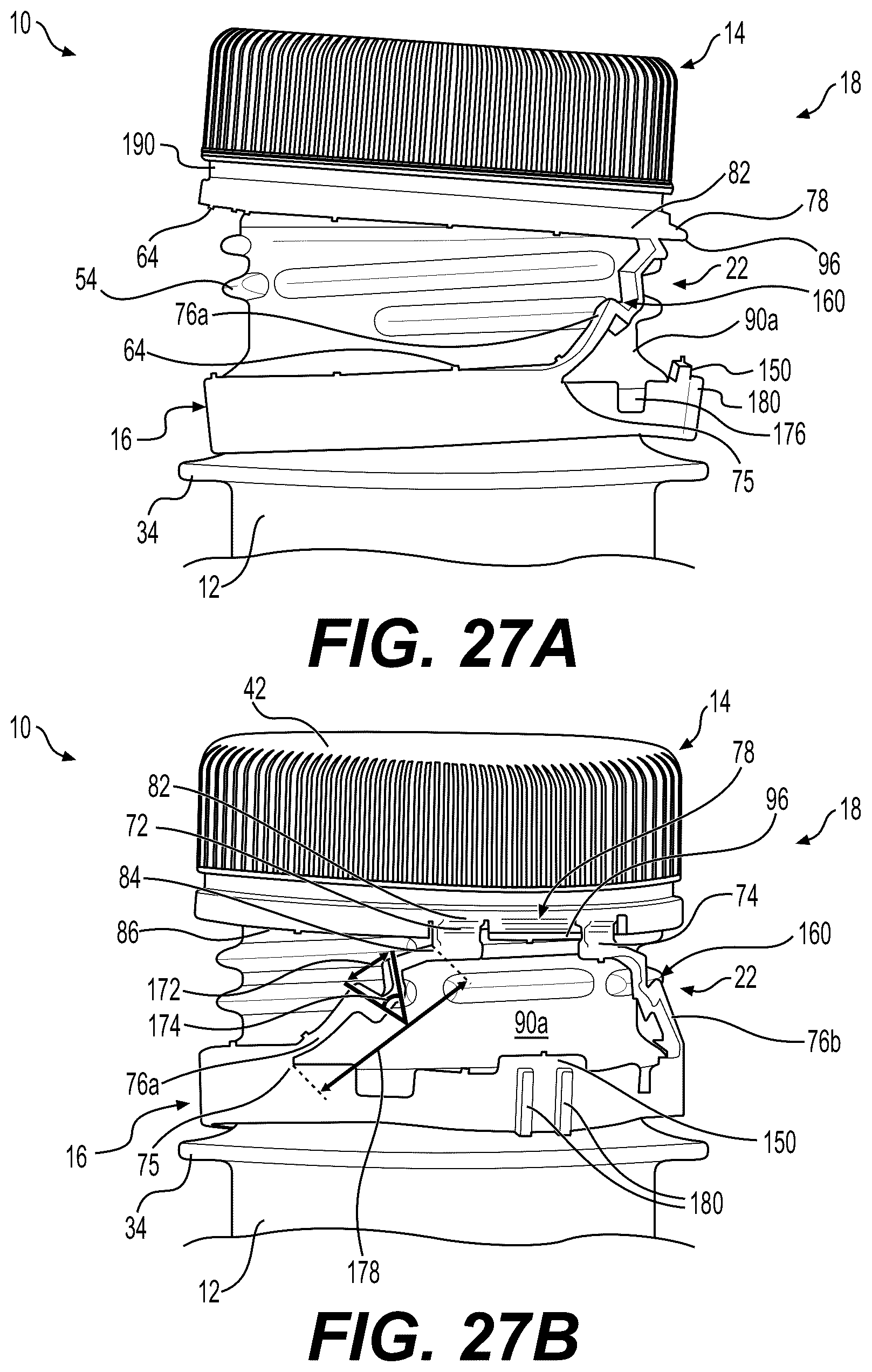Patent US12103749 Figure 15 – Closure device for a container