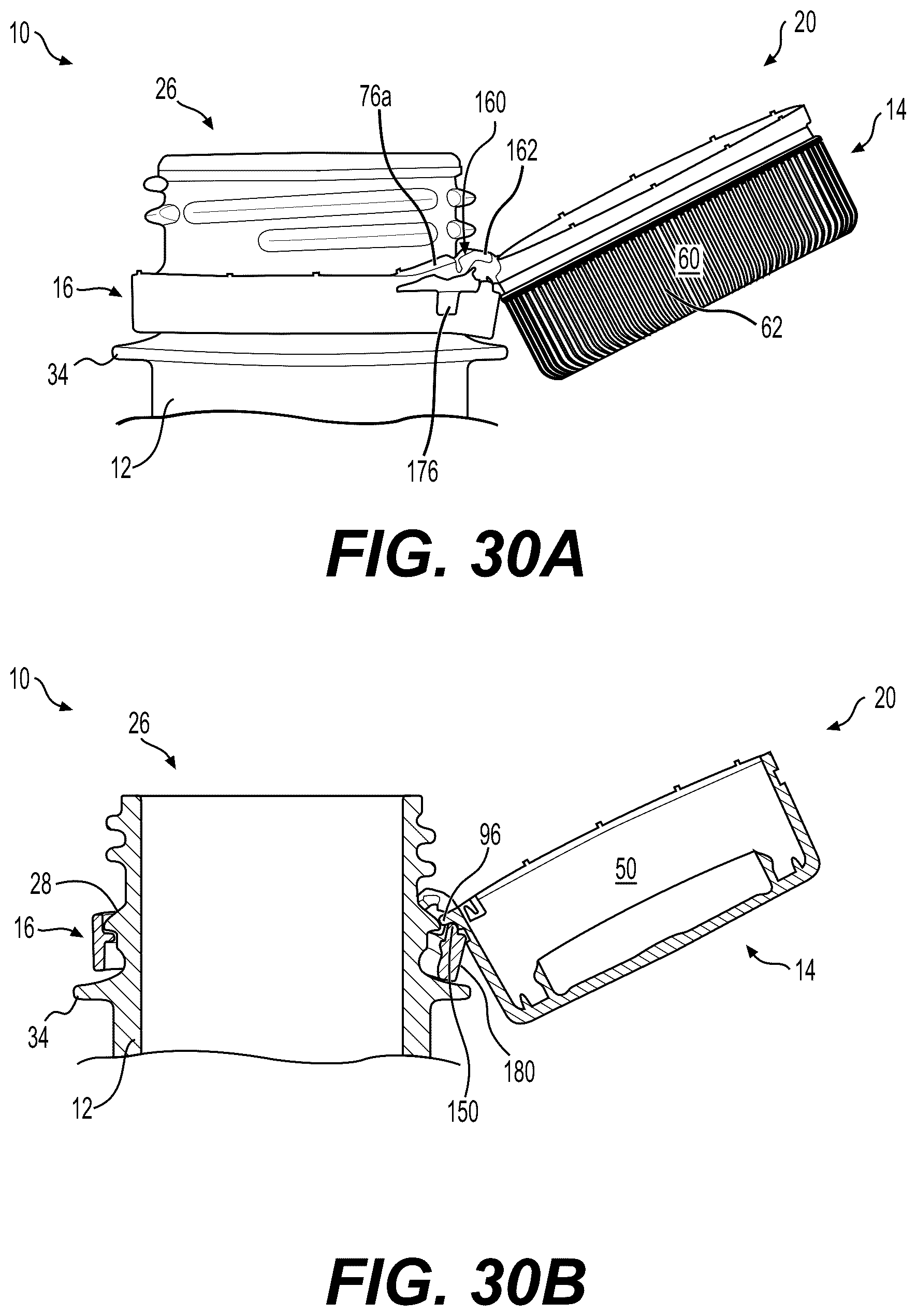 Patent US12103749 Figure 18 – Closure device for a container