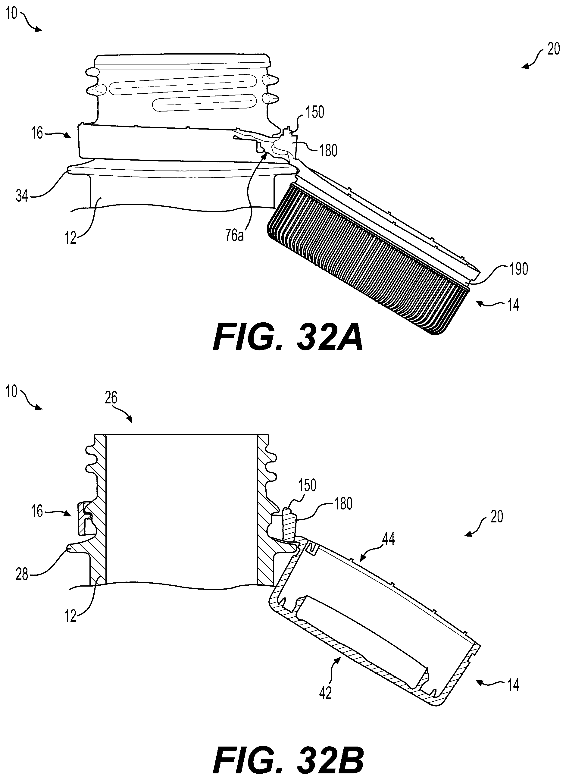 Patent US12103749 Figure 20 – Closure device for a container