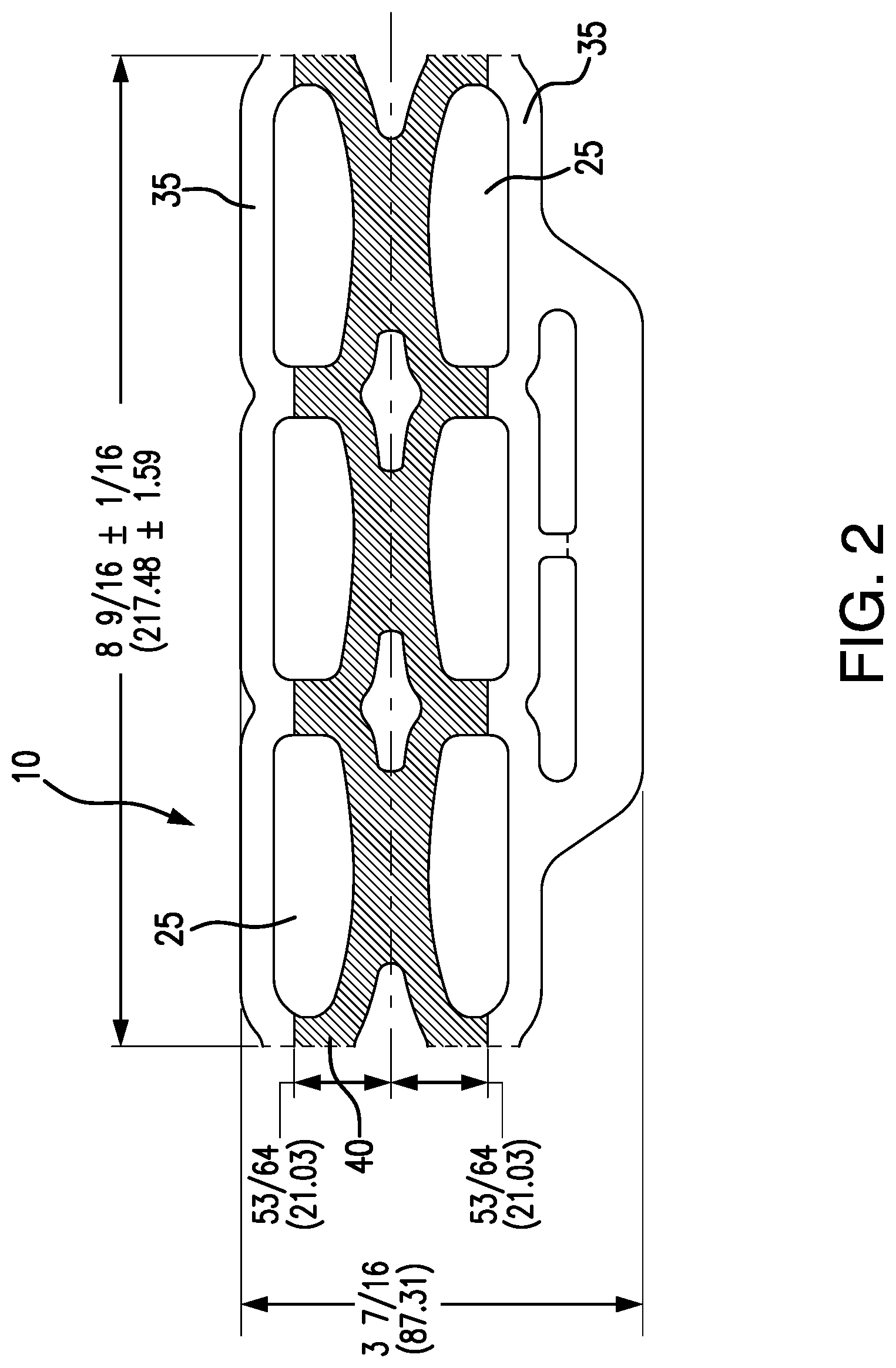 Patent US12103750 Figure 2 – Printed matte finish carrier