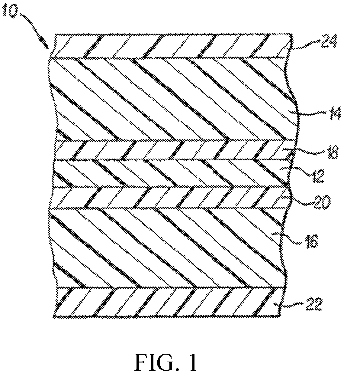 Patent US12103752 Figure 1 – Vacuum skin package having implosion-resistant top web