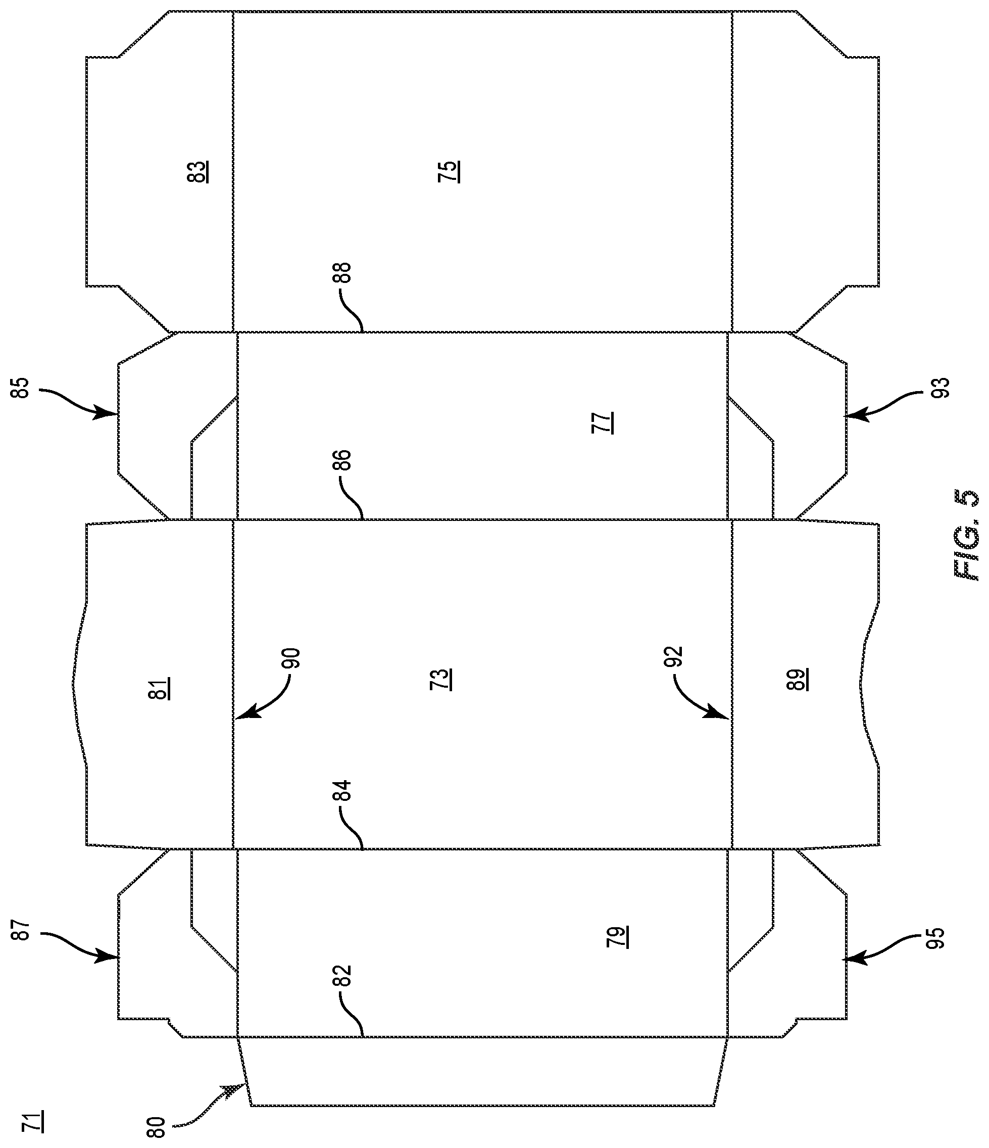 Patent US12103753 Figure 5 – Shipping and dispensing construct