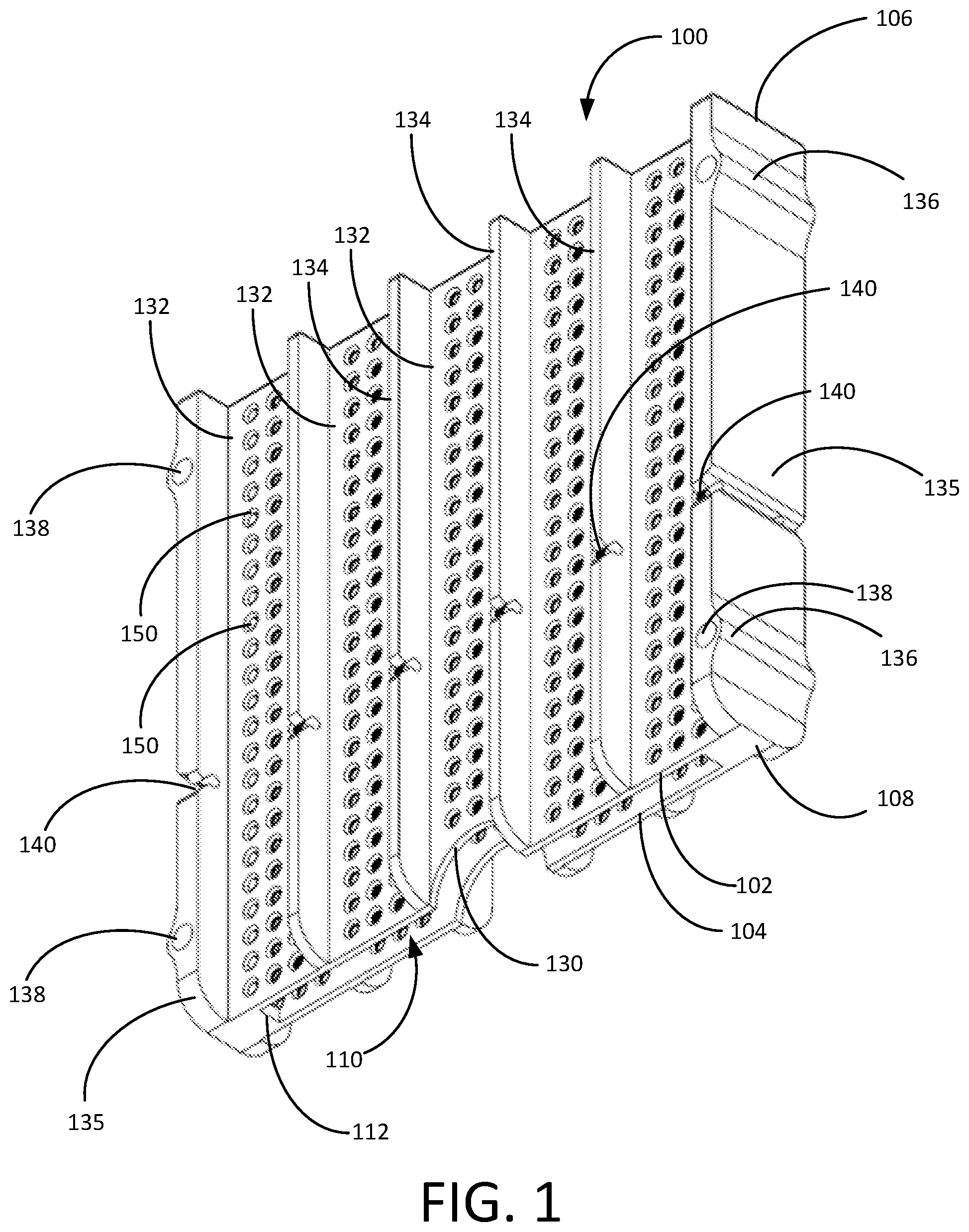 Patent US12103755 Figure 1 – Reed storage apparatus for humidity control