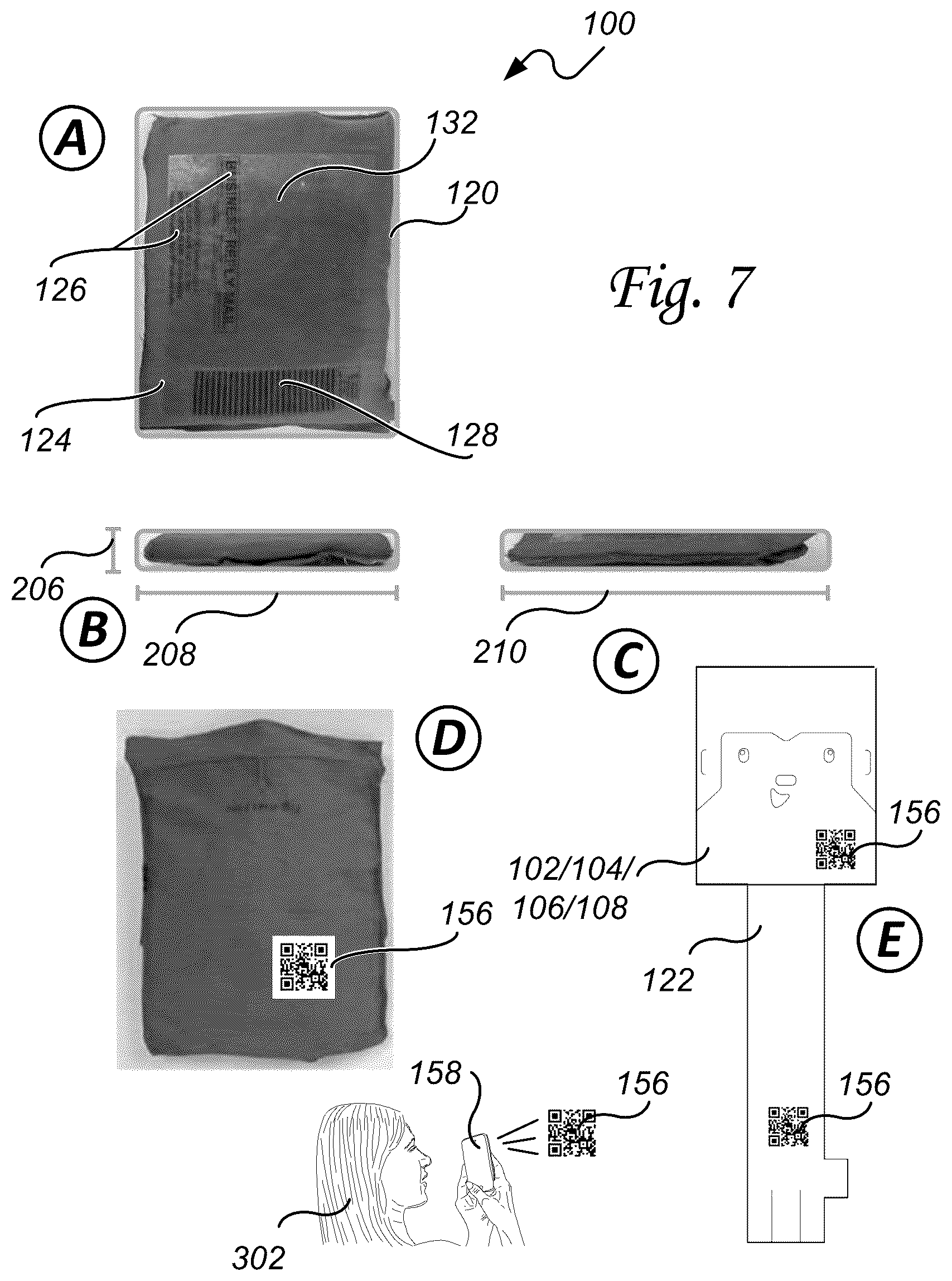 Patent US12103757 Figure 8 – Plush toy parcel suitable for shipping