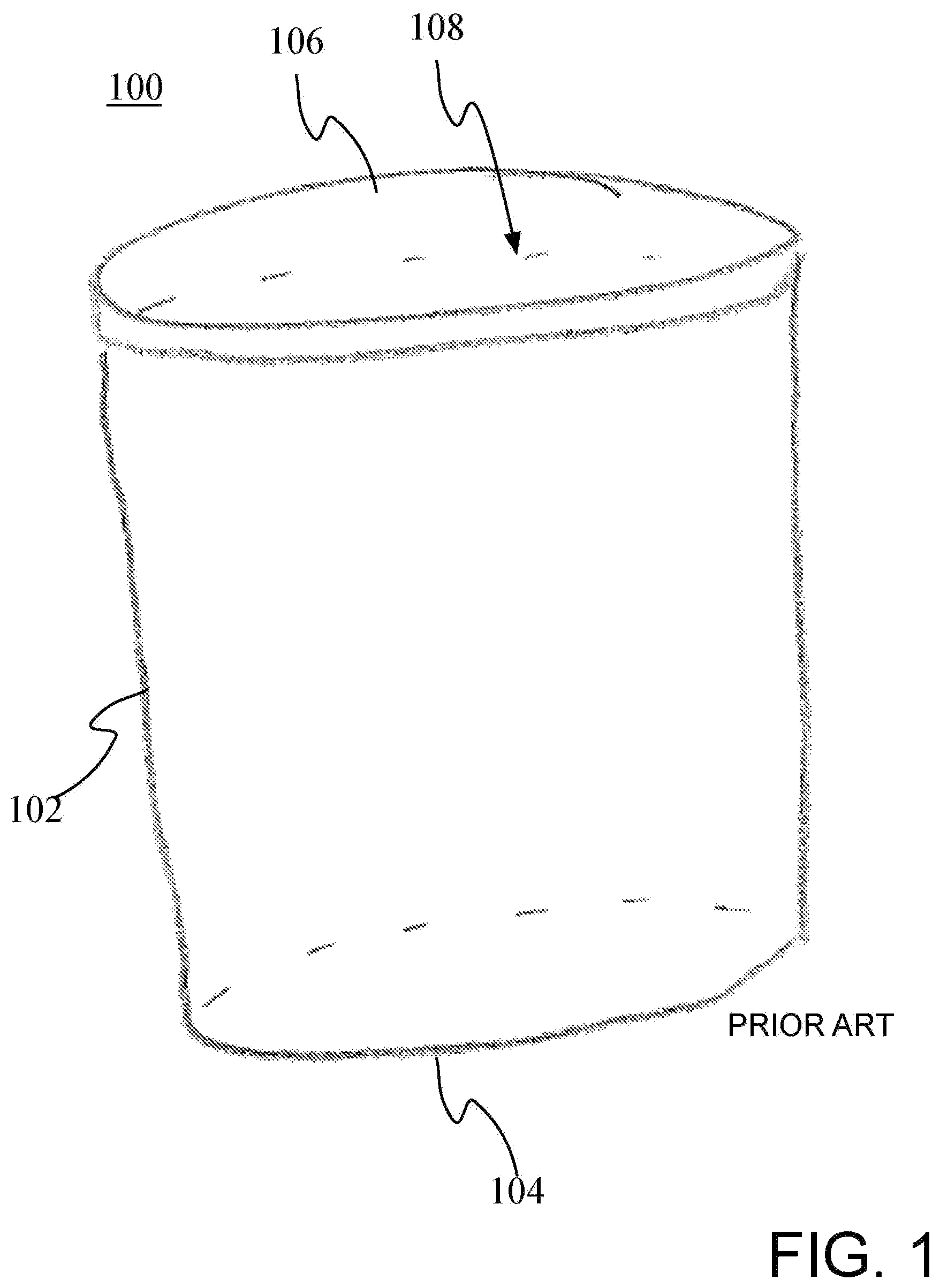 Patent US12103758 Figure 1 – Beverage container cover device