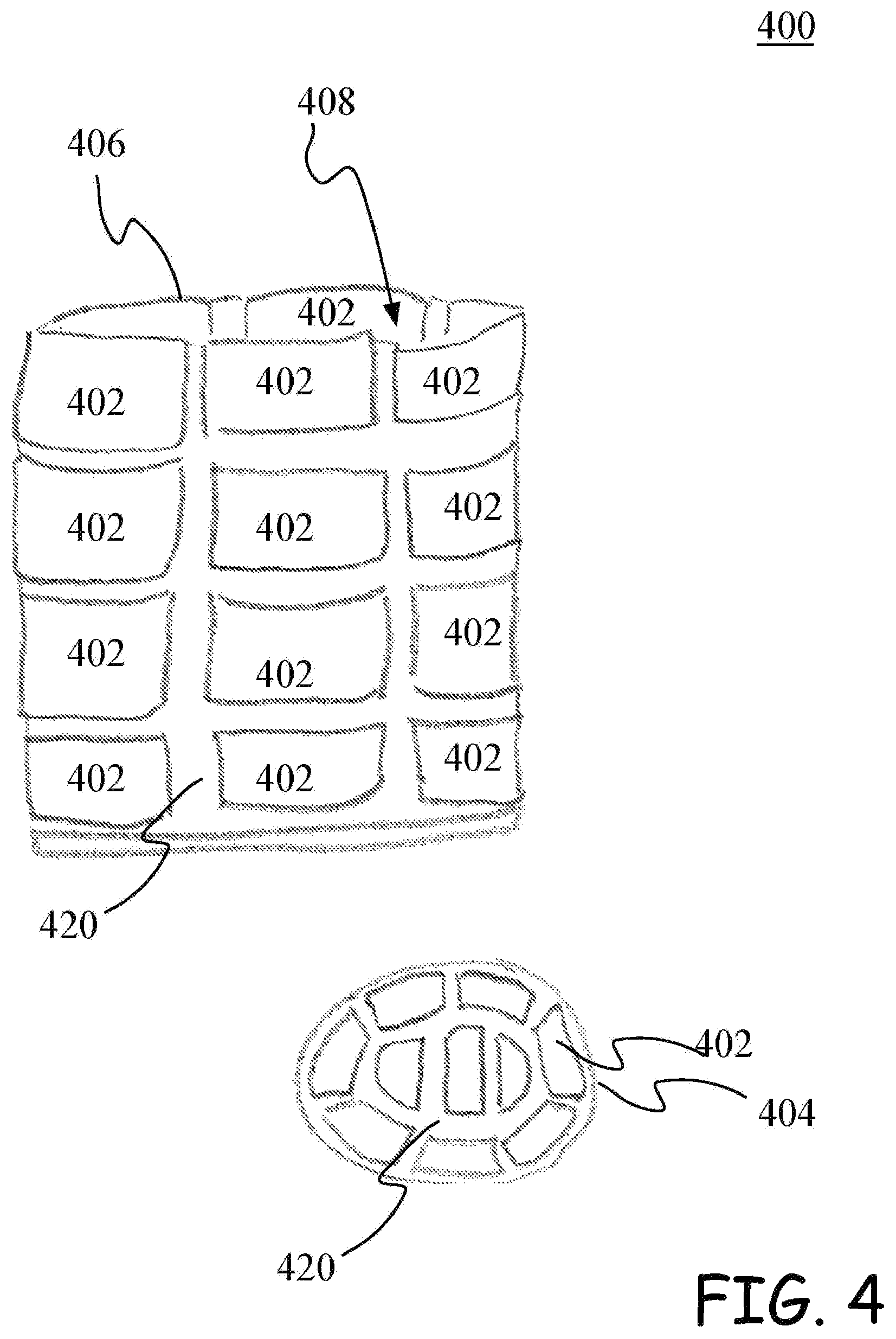 Patent US12103758 Figure 4 – Beverage container cover device