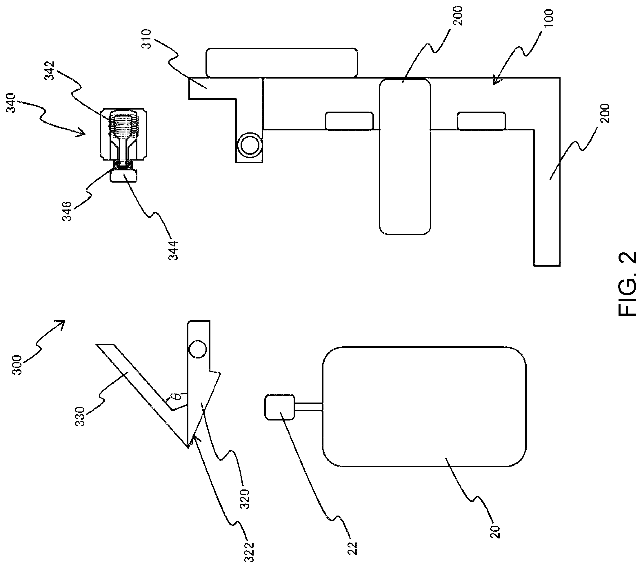 Patent US12103759 Figure 2 – Remote operation spray device