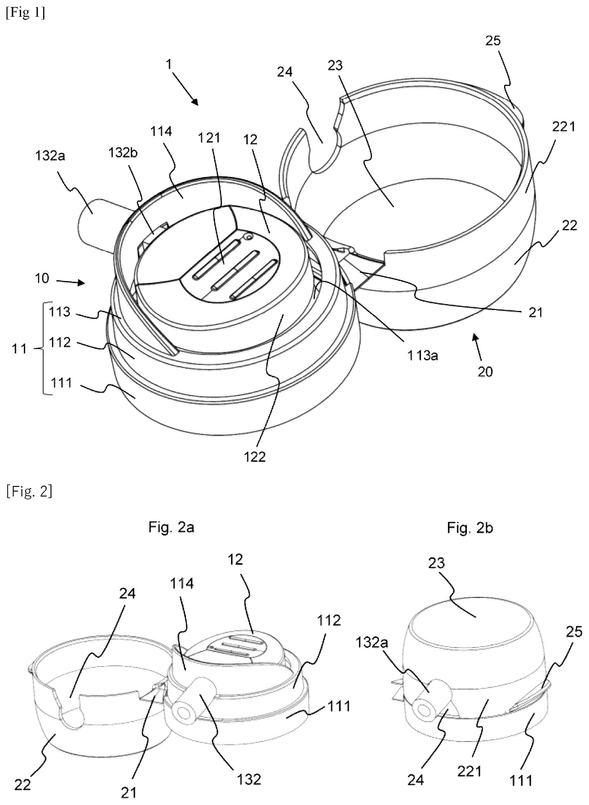 Patent US12103760 Figure 1 – Actuator for actuating the valve of an aerosol generator