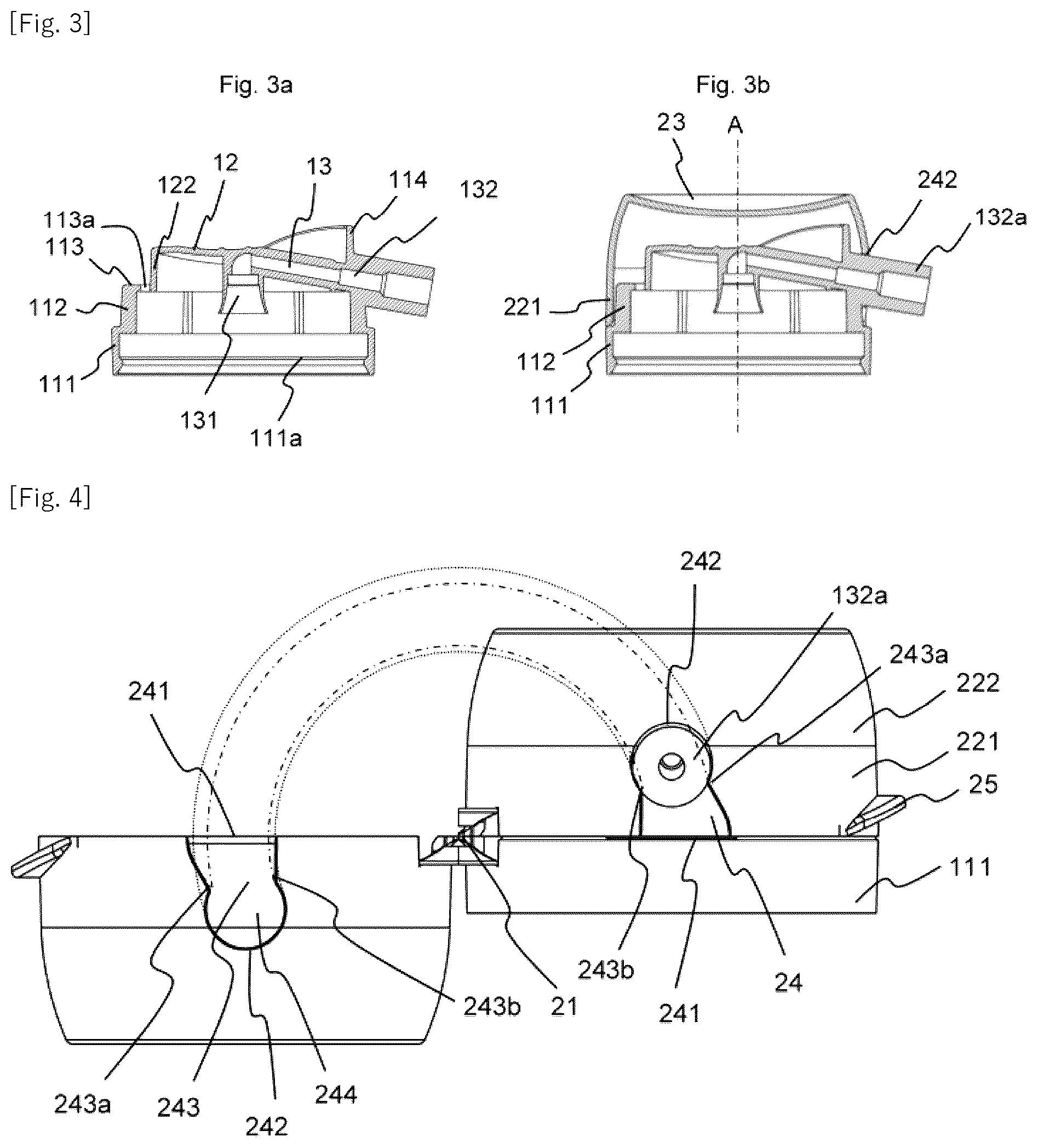 Patent US12103760 Figure 2 – Actuator for actuating the valve of an aerosol generator