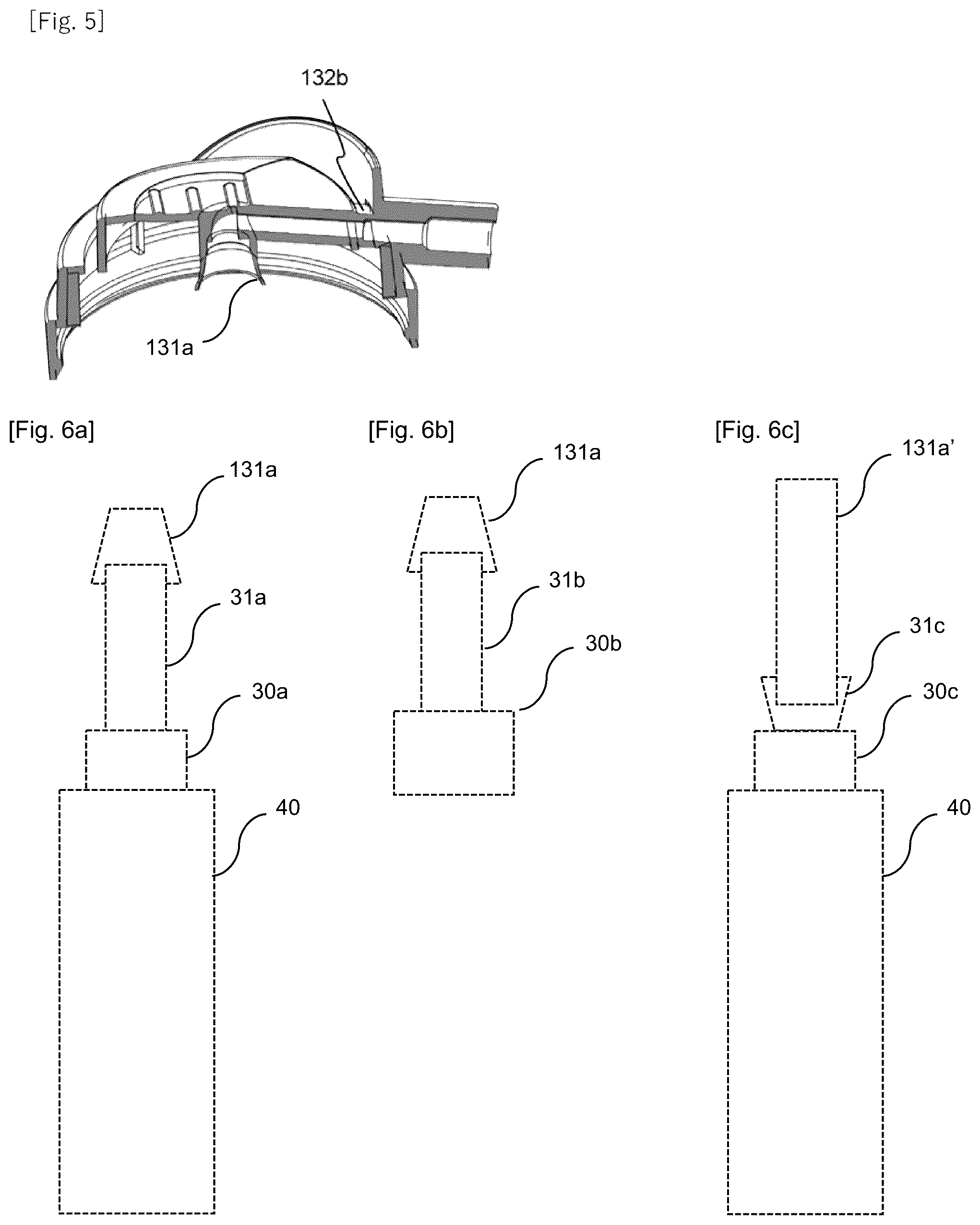 Patent US12103760 Figure 3 – Actuator for actuating the valve of an aerosol generator