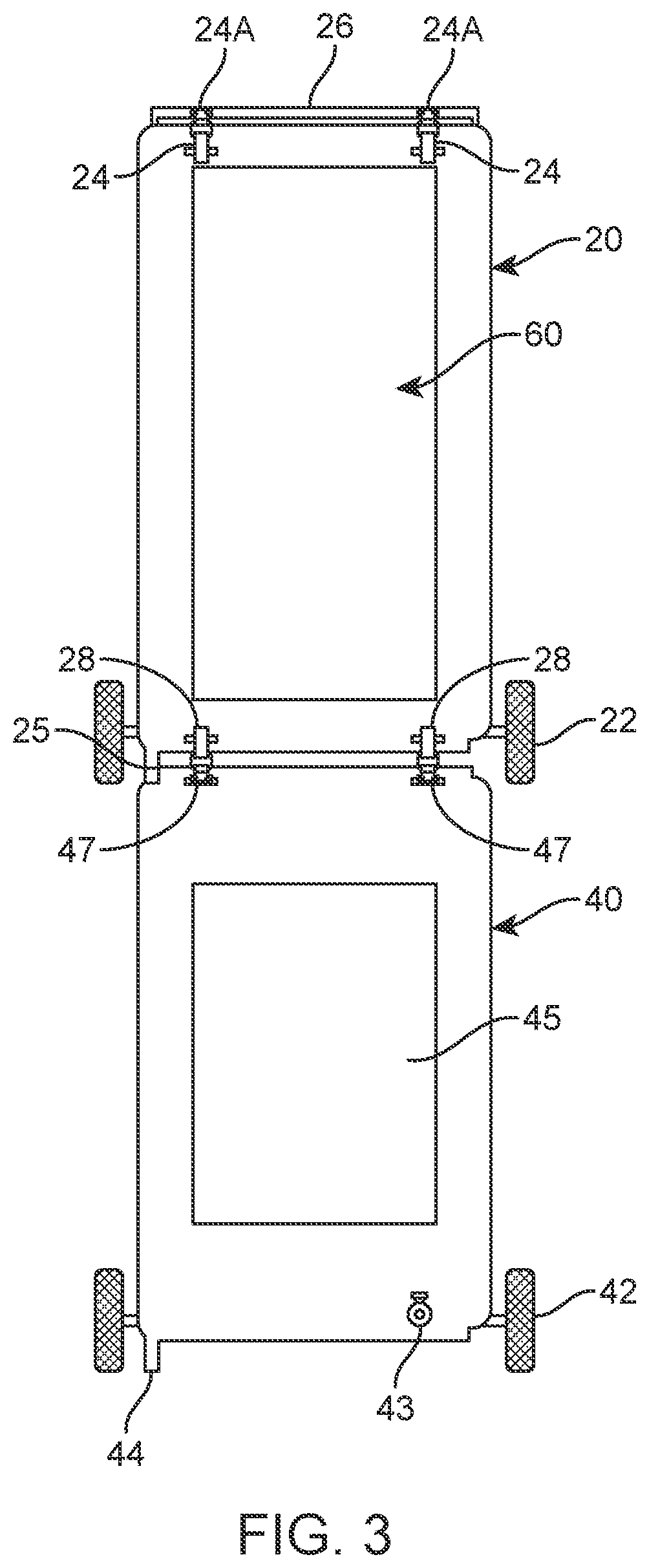 Patent US12103767 Figure 3 – Wheeled garbage receptacle with built in seat