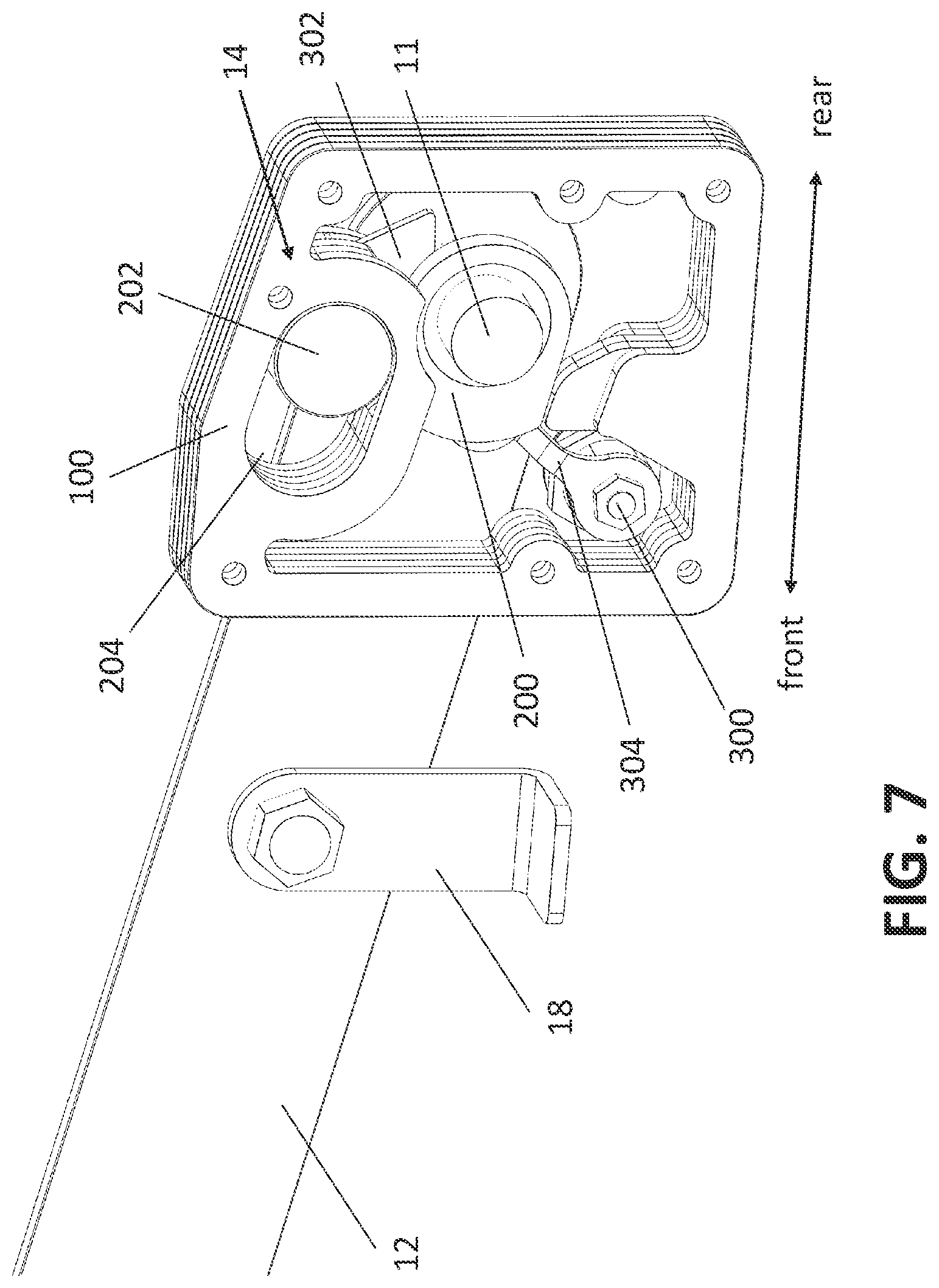 Patent US12103768 Figure 7 – Locking device and related methods