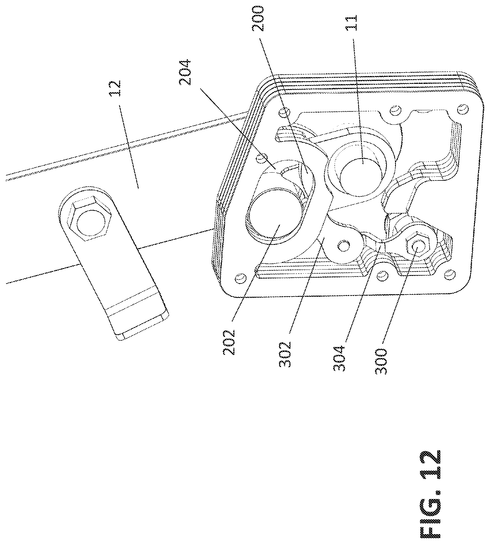 Patent US12103768 Figure 12 – Locking device and related methods