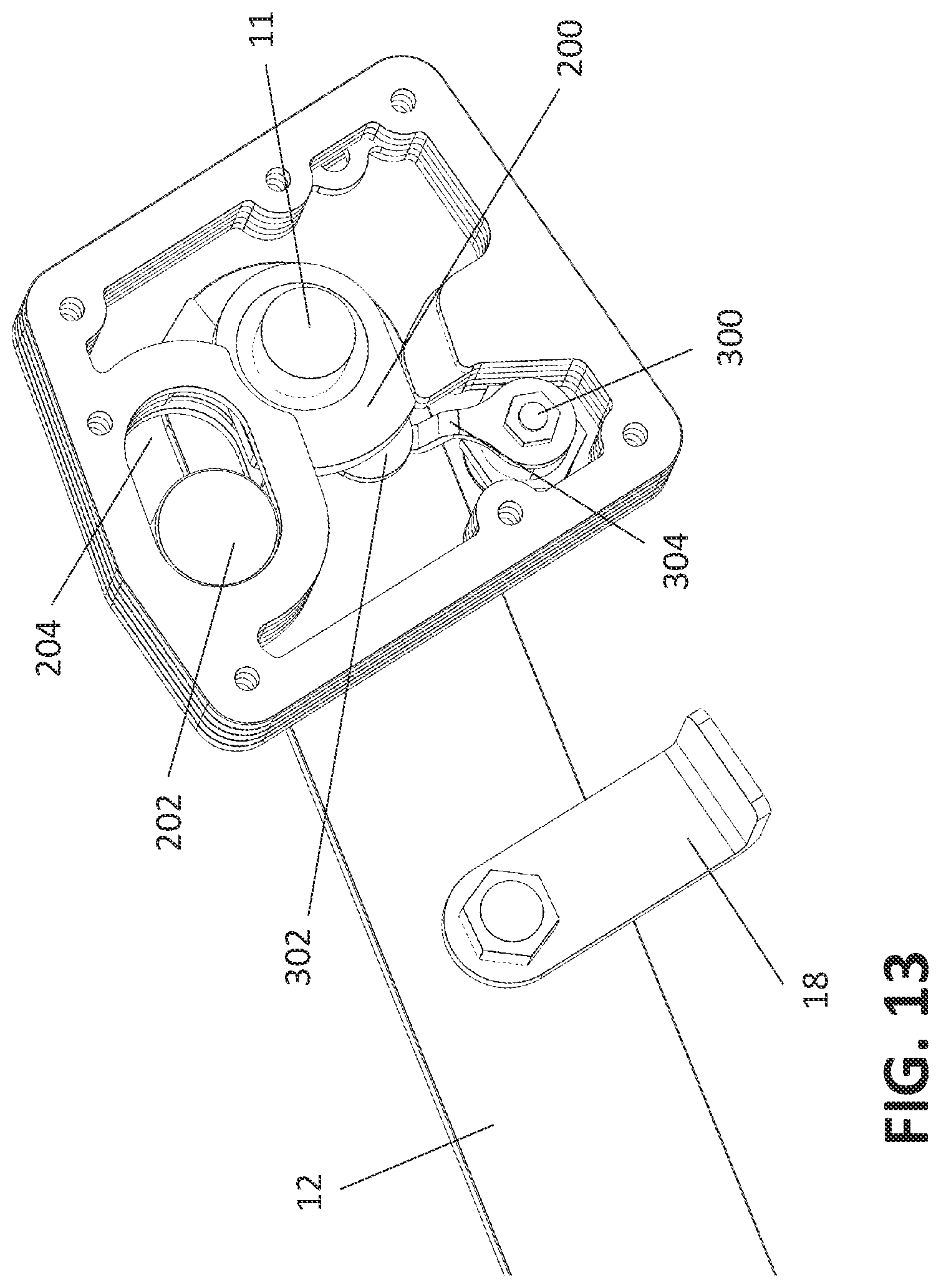 Patent US12103768 Figure 13 – Locking device and related methods