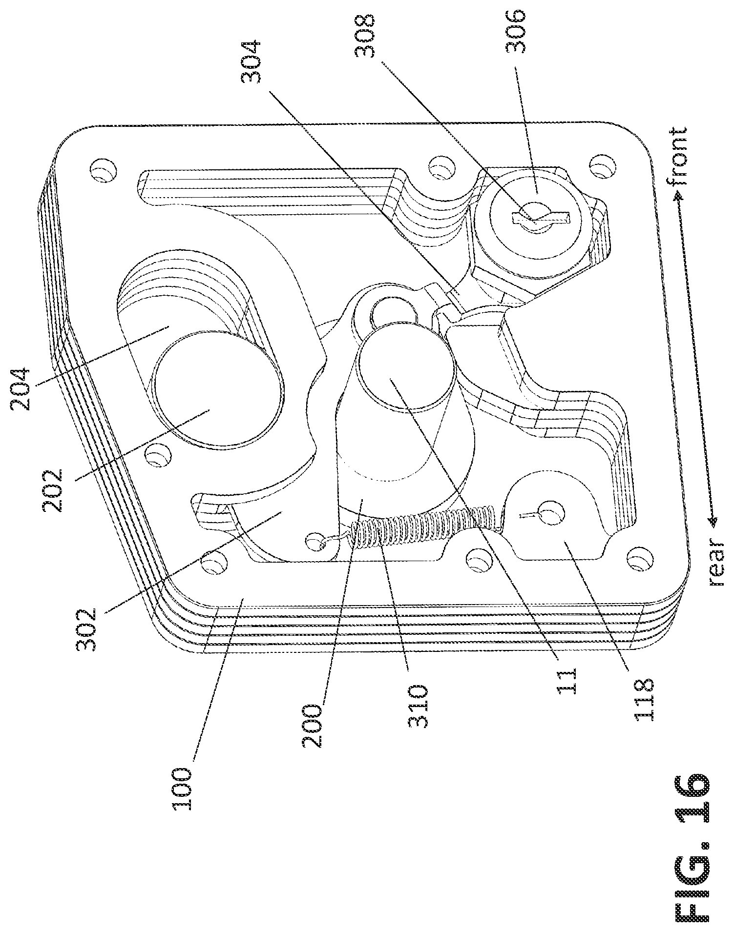 Patent US12103768 Figure 16 – Locking device and related methods