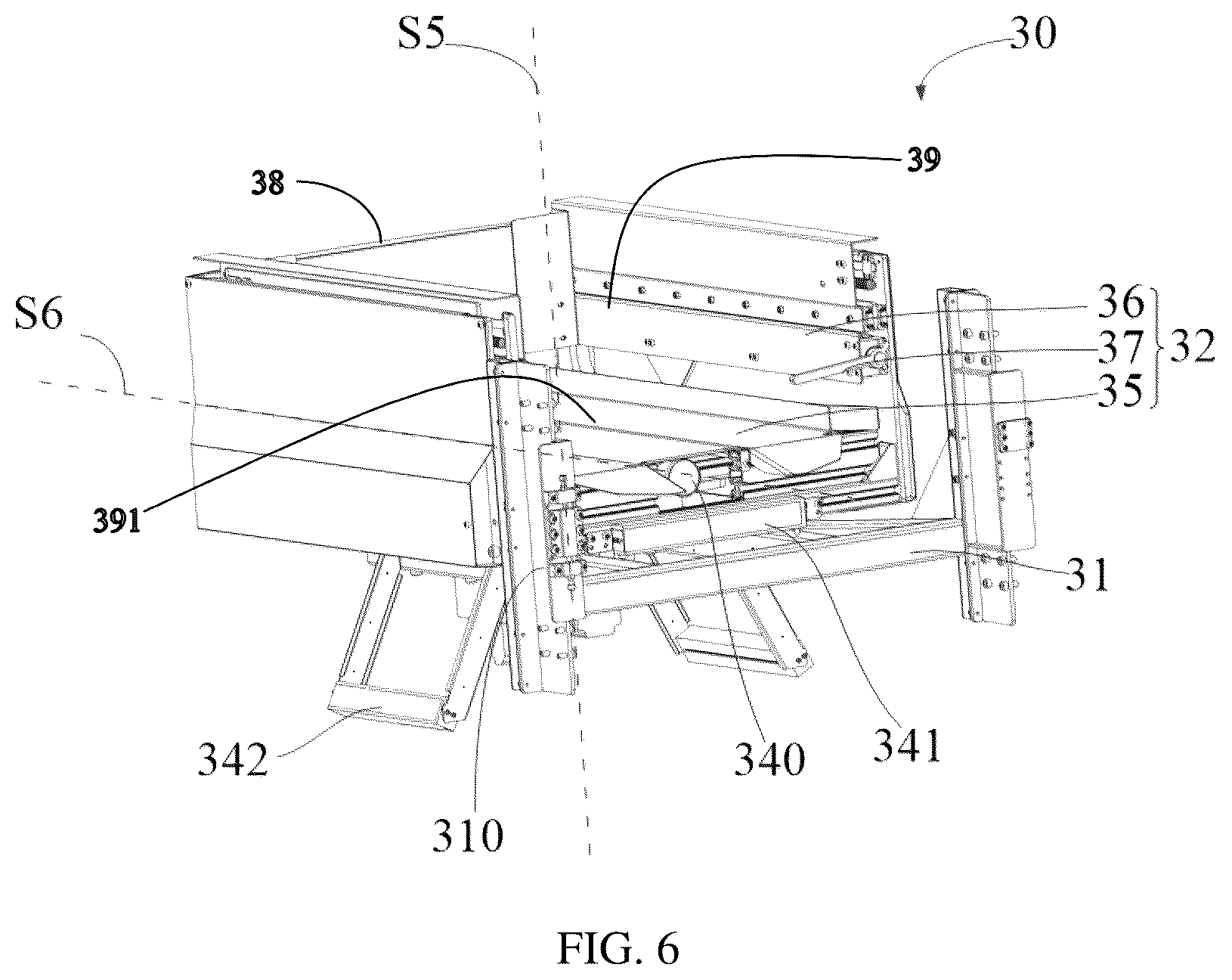 Patent US12103771 Figure 5 – Handling robot