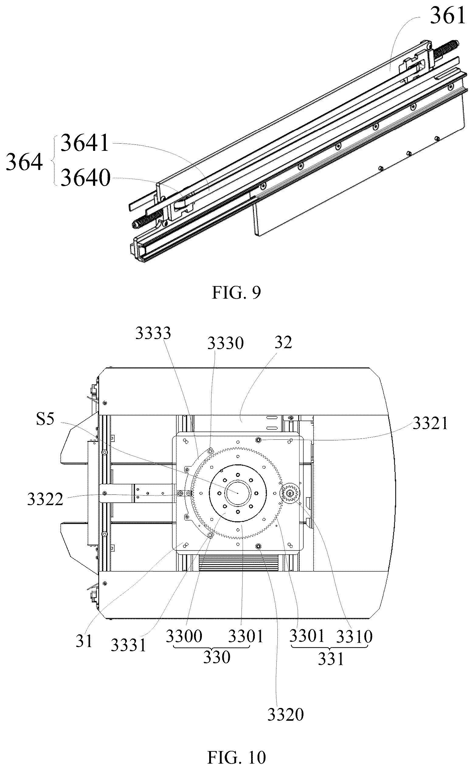 Patent US12103771 Figure 8 – Handling robot
