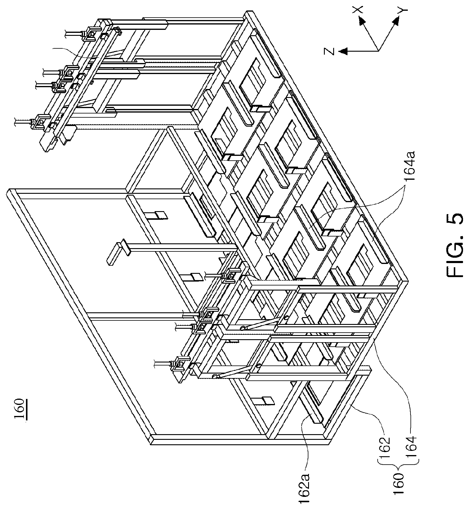 Patent US12103772 Figure 5 – Wafer storage system