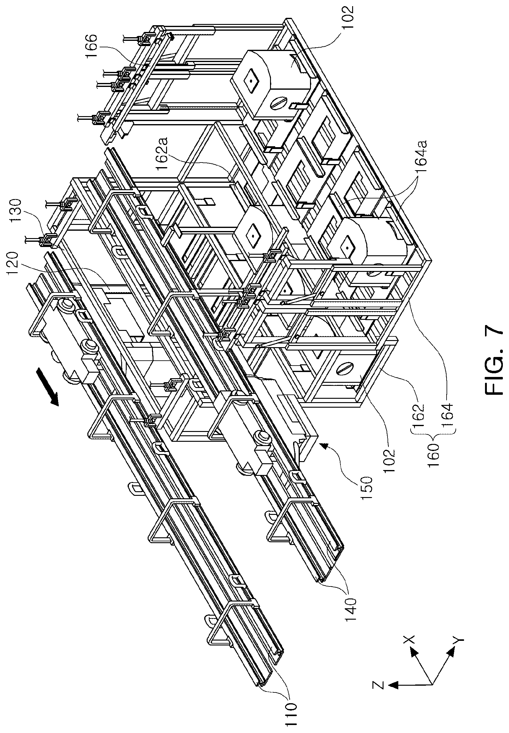 Patent US12103772 Figure 7 – Wafer storage system