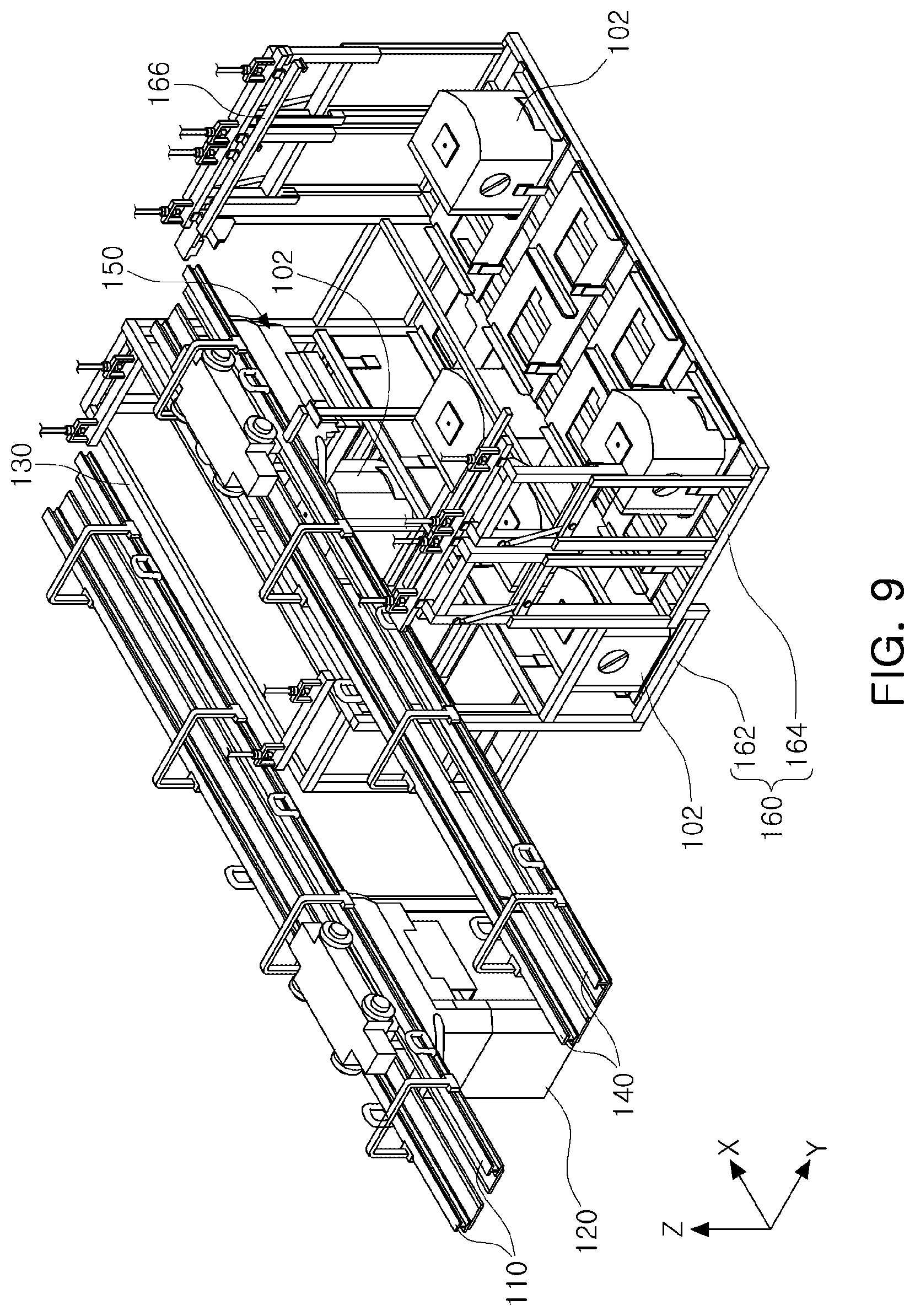 Patent US12103772 Figure 9 – Wafer storage system