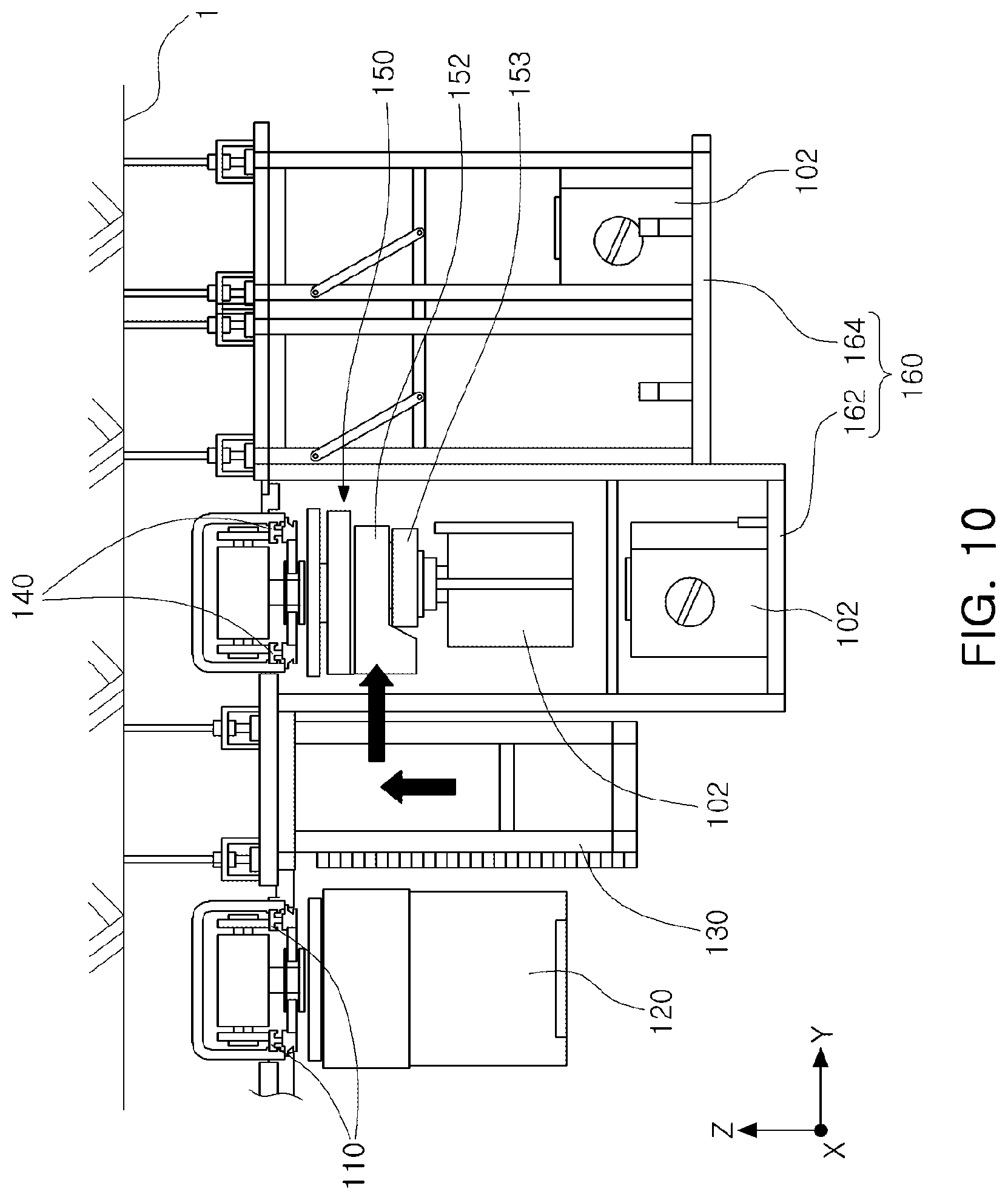Patent US12103772 Figure 10 – Wafer storage system