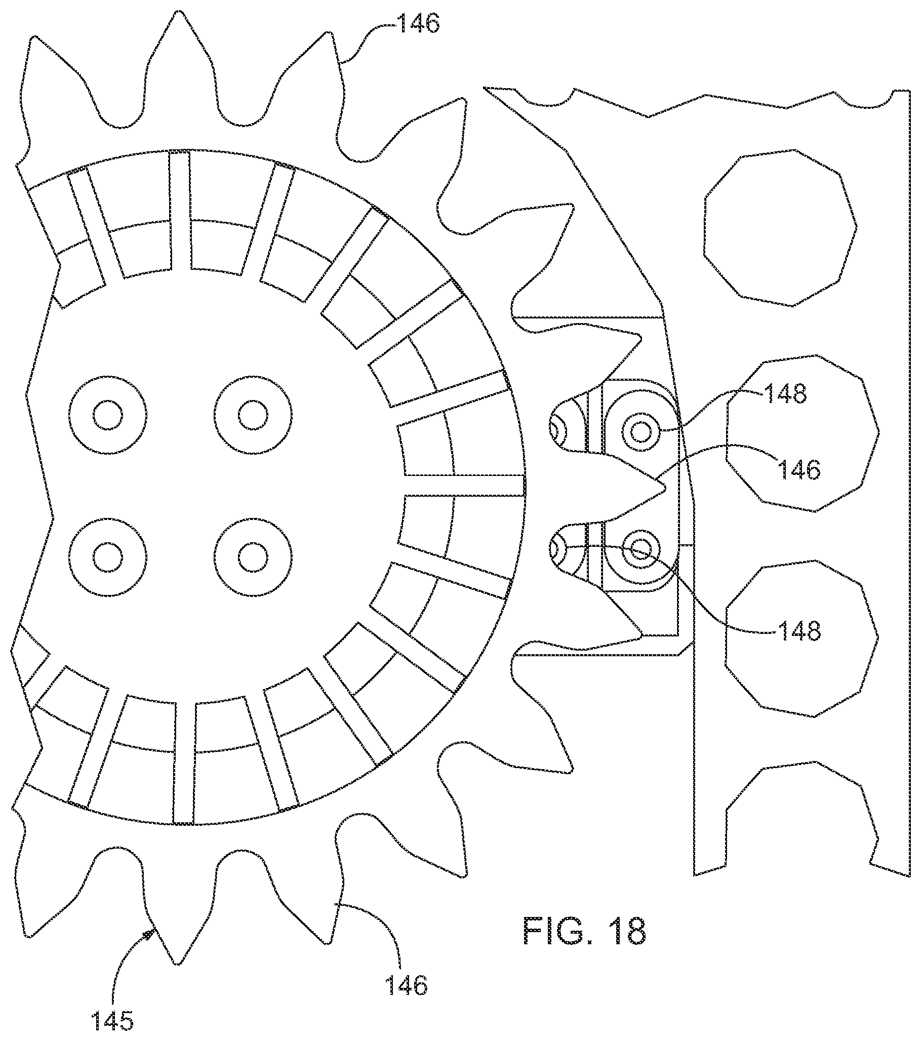 Patent US12103778 Figure 16 – Material handling apparatus having separate workstation and method of use