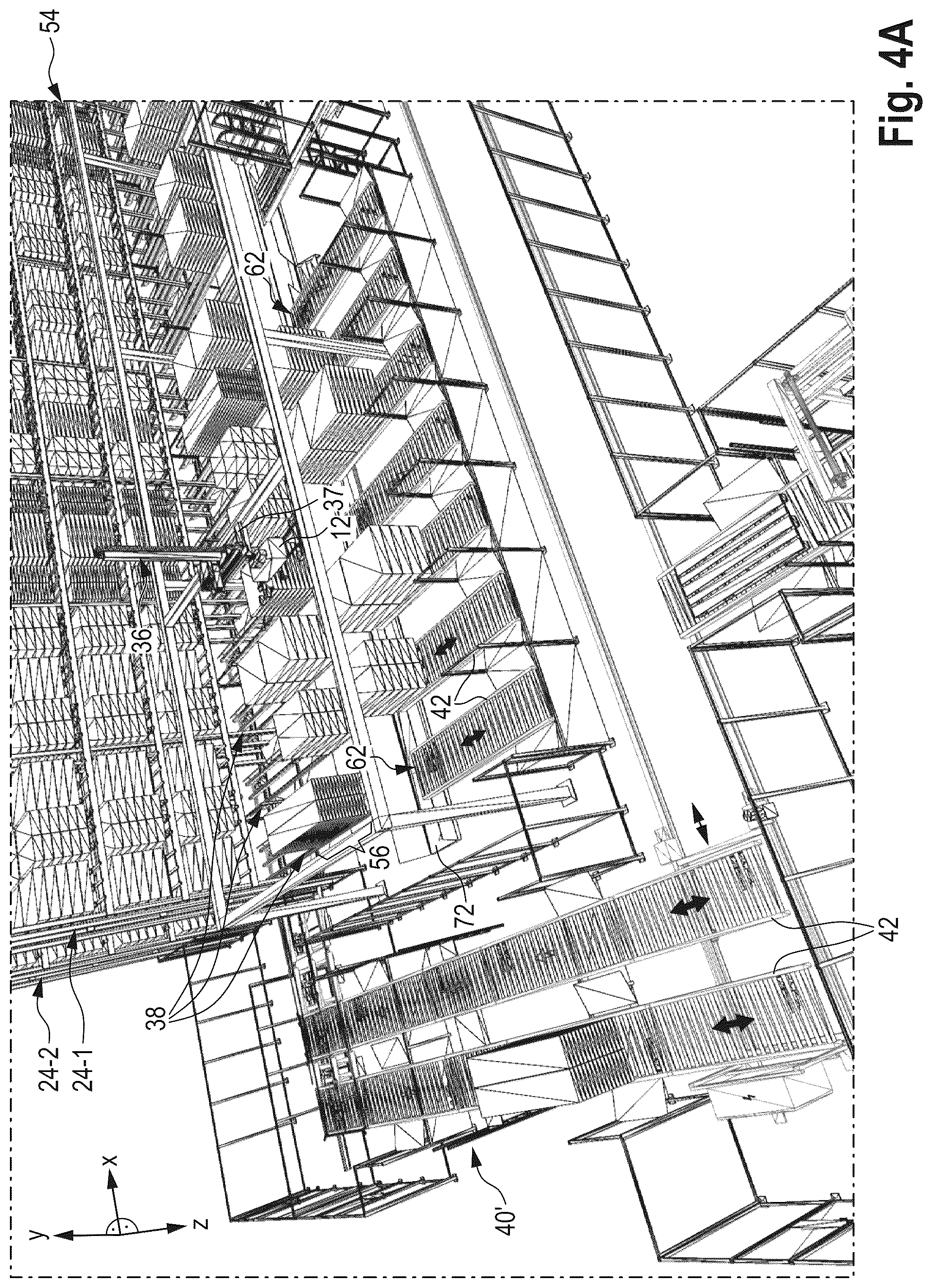 Patent US12103779 Figure 4 – System and method for picking flatpack articles