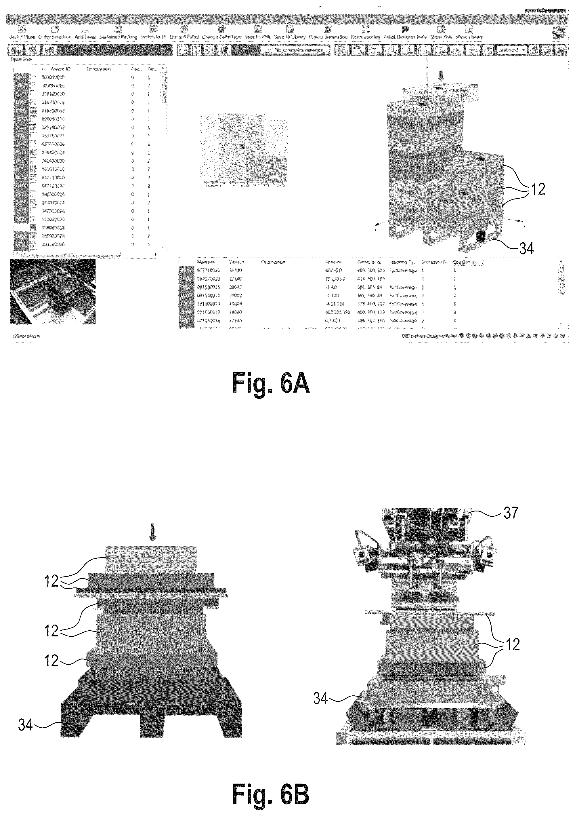 Patent US12103779 Figure 7 – System and method for picking flatpack articles