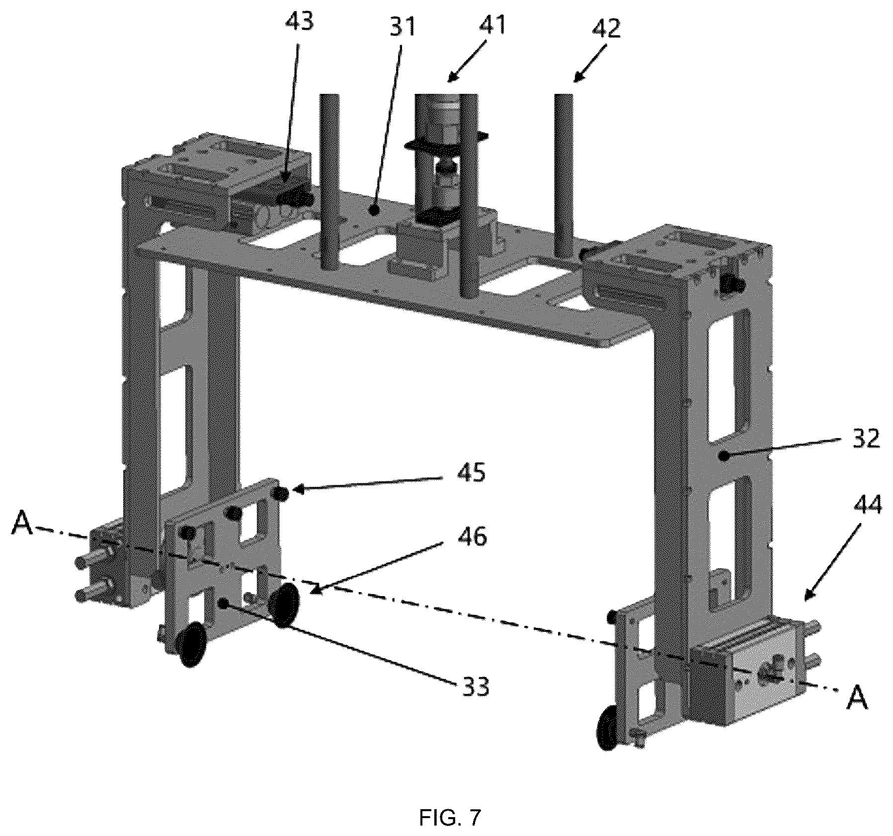 Patent US12103780 Figure 7 – System for inverting packaging box