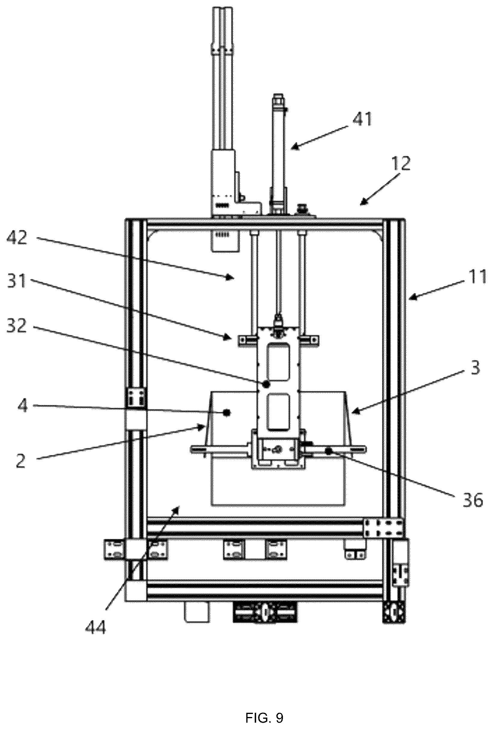 Patent US12103780 Figure 9 – System for inverting packaging box