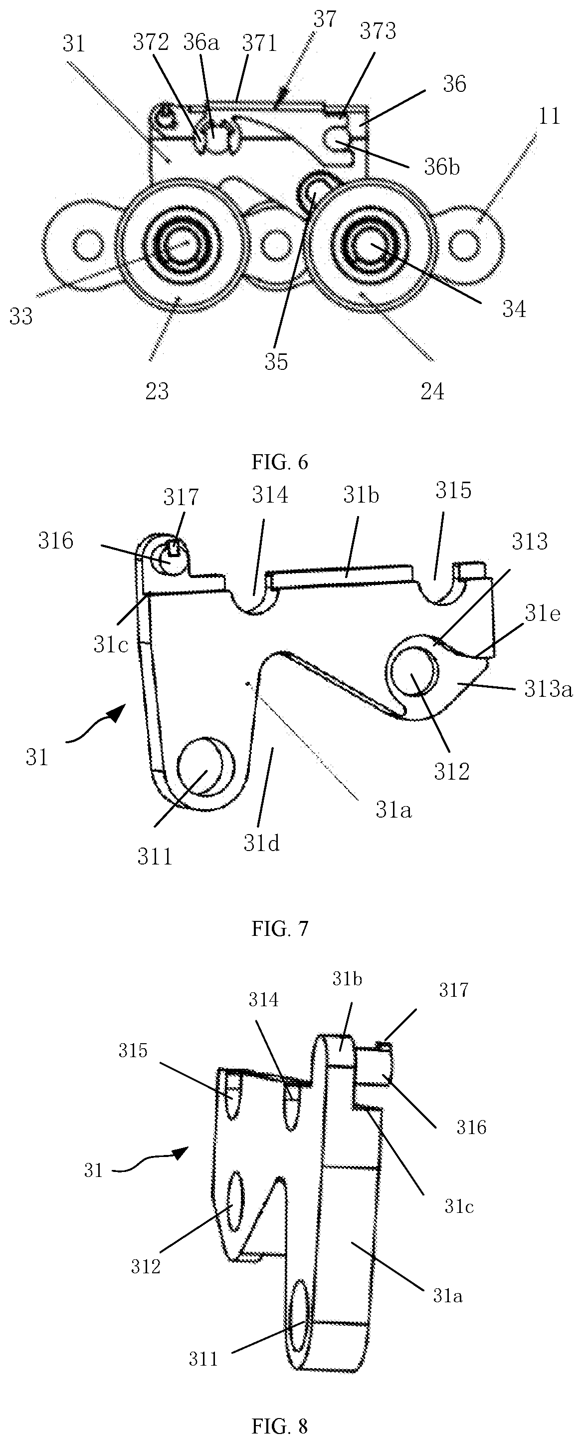 Patent US12103781 Figure 3 – Chain conveying mechanism and article sorting system