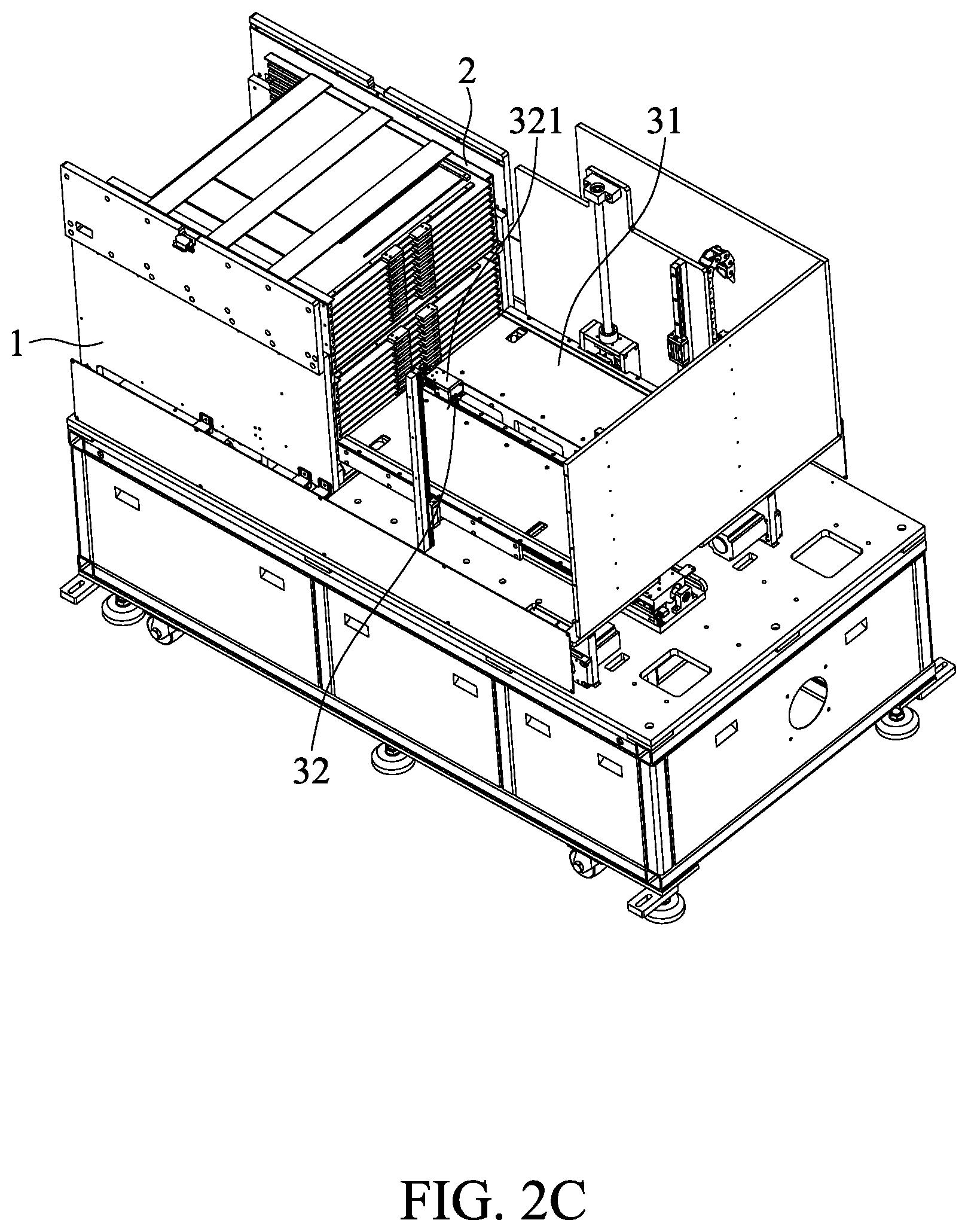 Patent US12103782 Figure 5 – Feeding apparatus
