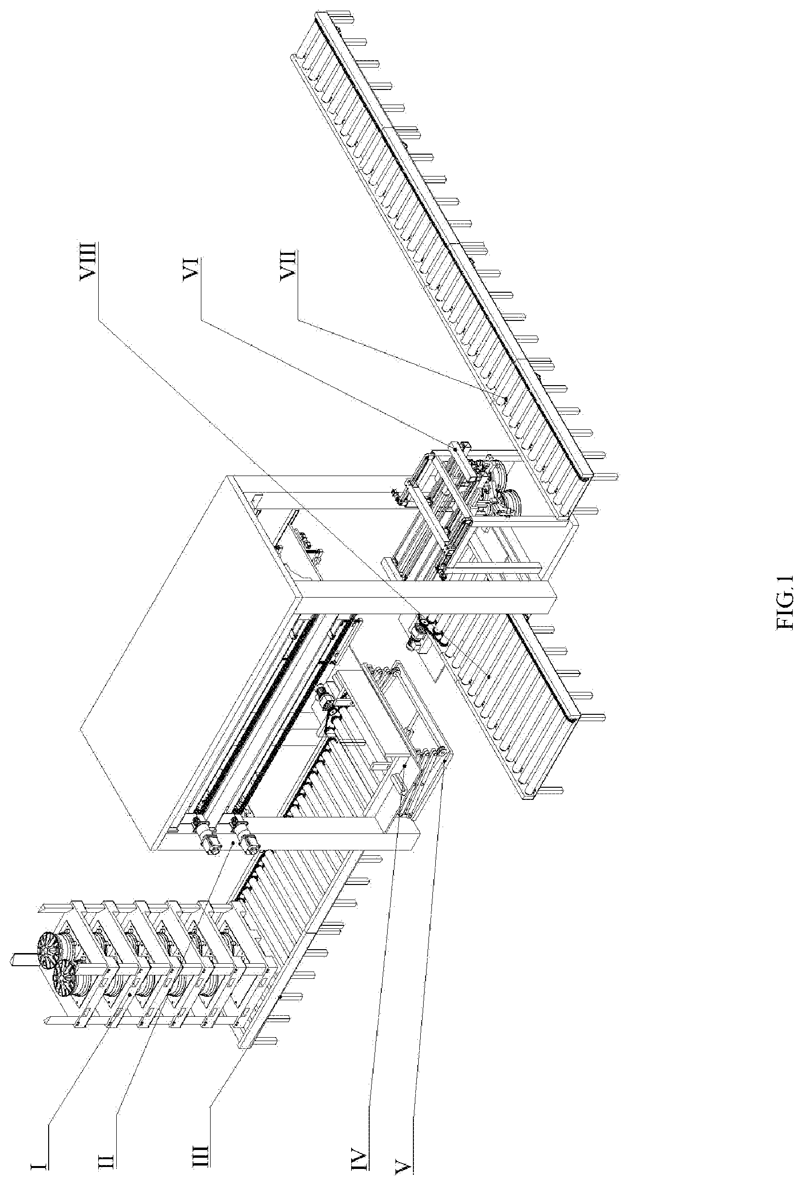 Patent US12103785 Figure 1 – Automatic feeding device for automotive wheel hub