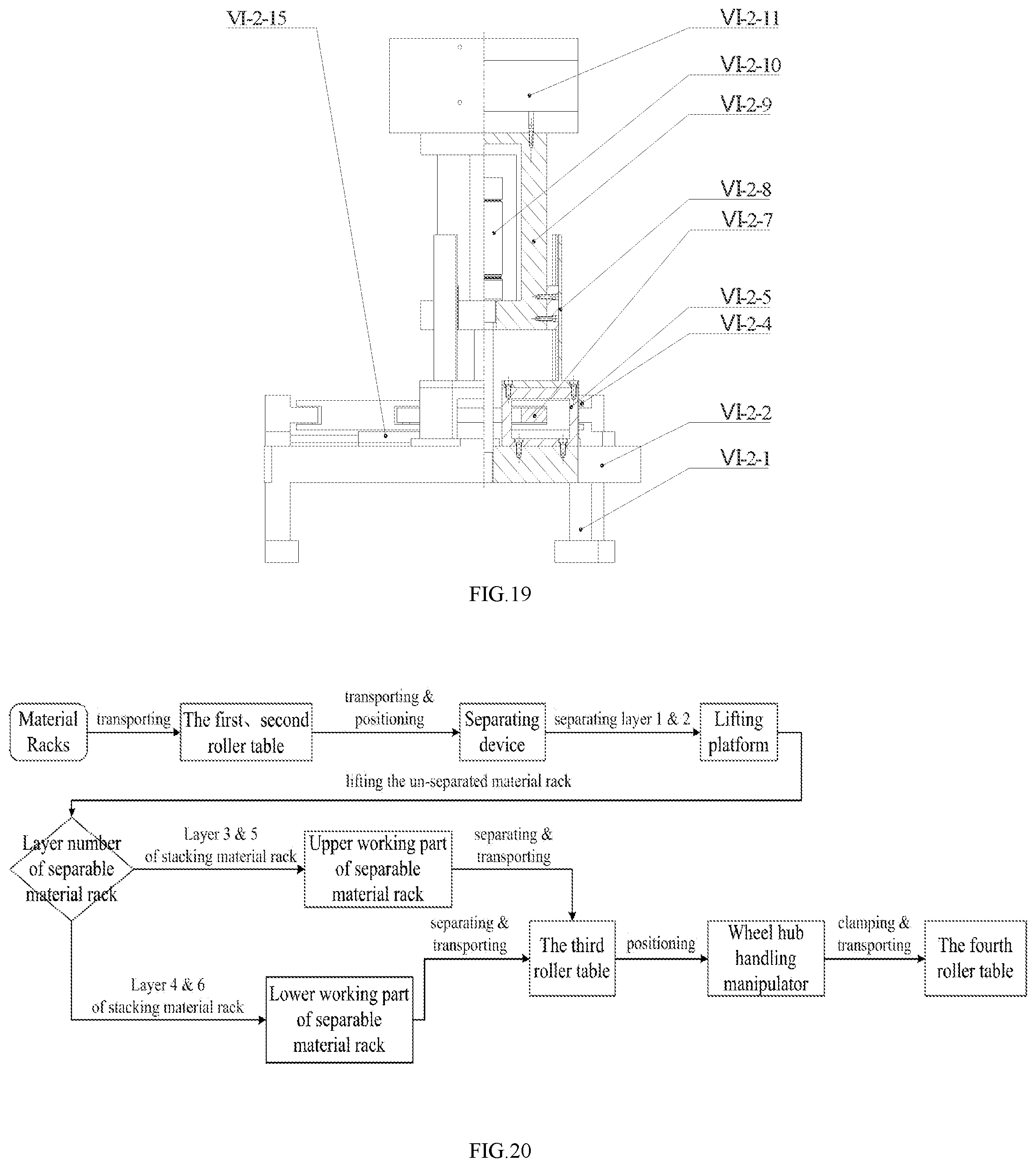 Patent US12103785 Figure 13 – Automatic feeding device for automotive wheel hub