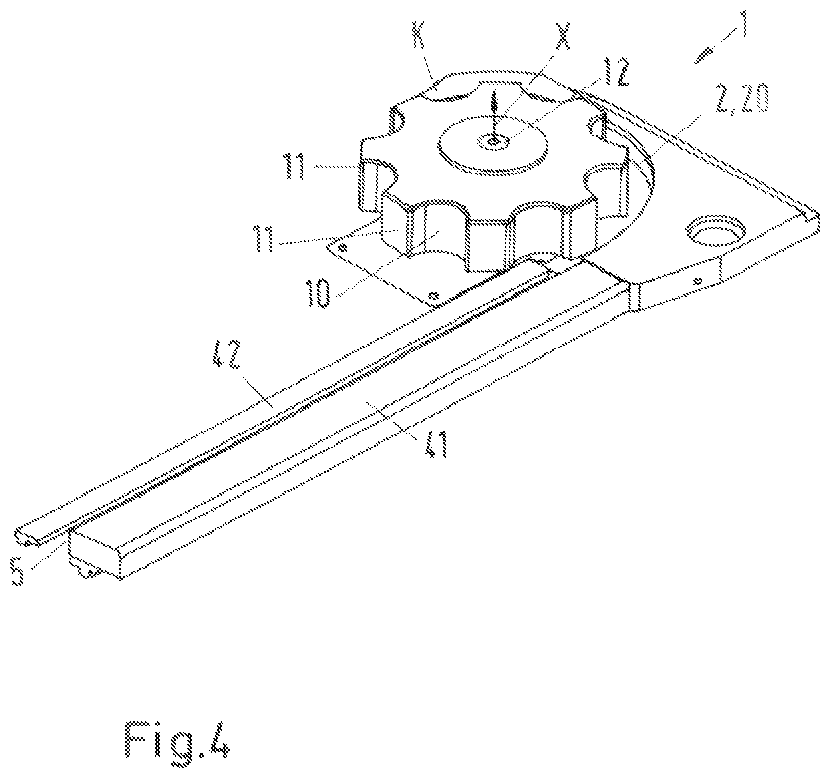Patent US12103788 Figure 4 – Apparatus for processing containers