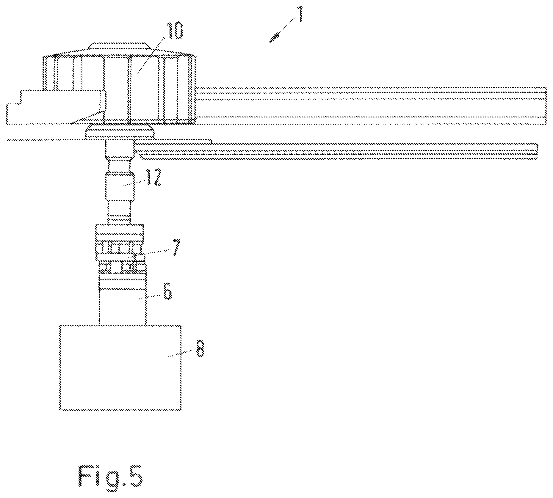 Patent US12103788 Figure 5 – Apparatus for processing containers