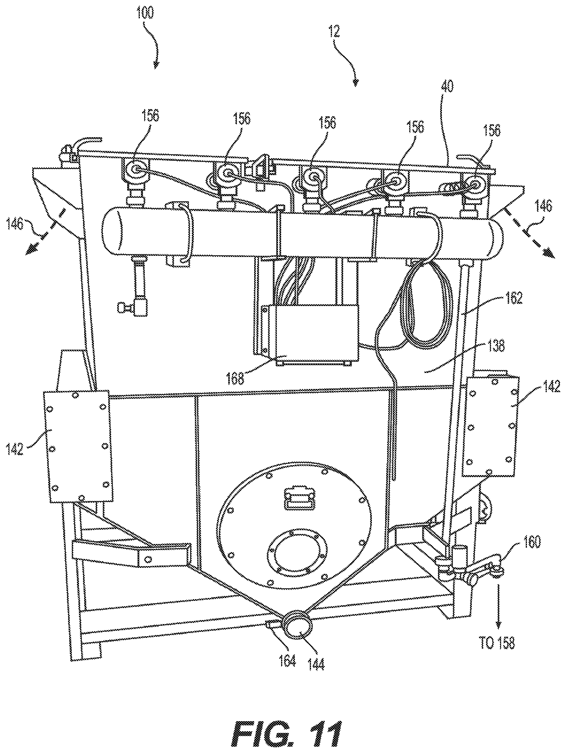 Patent US12103791 Figure 19 – Assemblies and methods for material extraction from retention collections