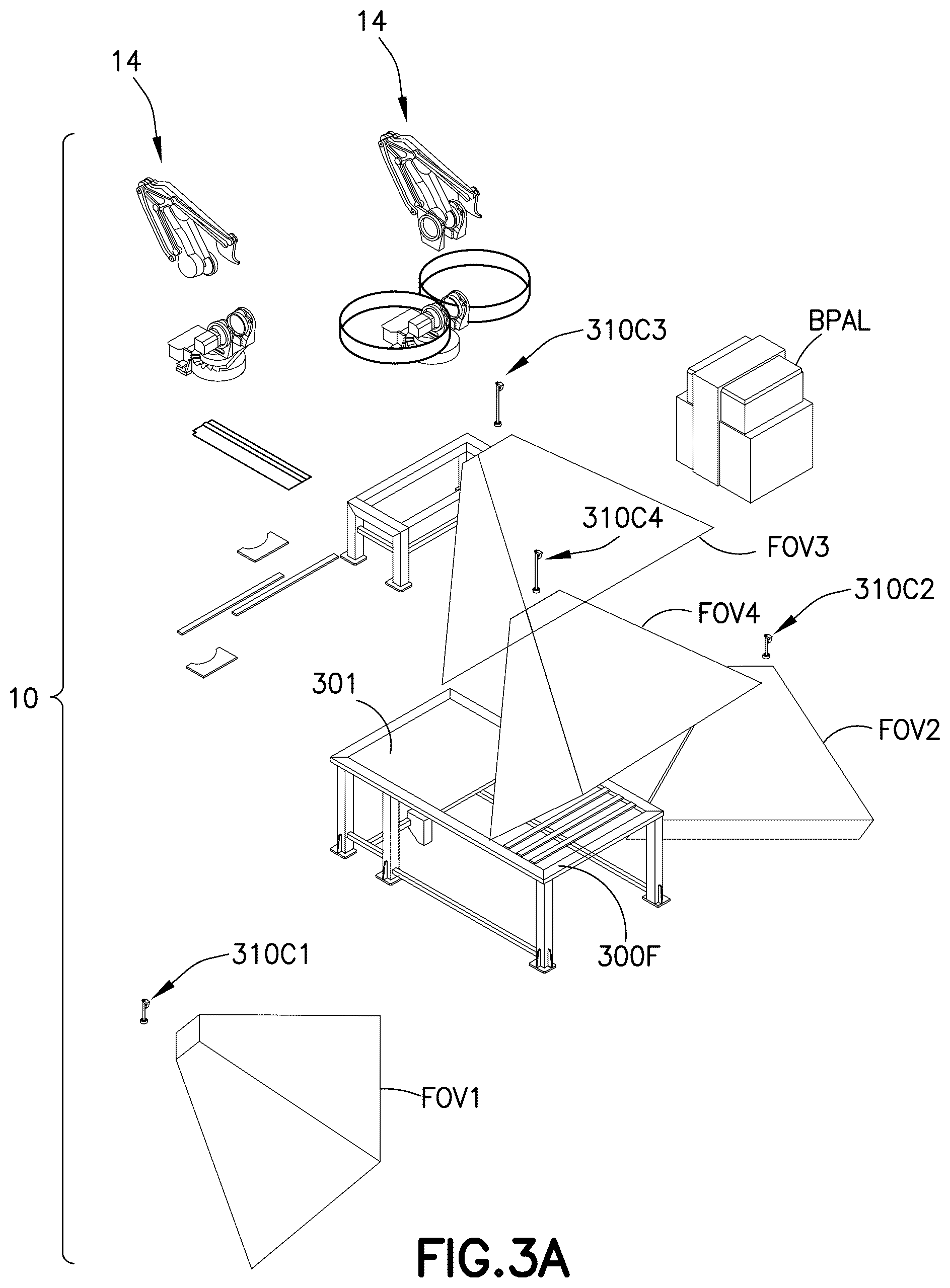 Patent US12103792 Figure 4 – Apparatus and method for building a pallet load