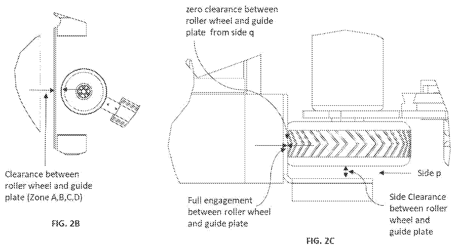 Patent US12103794 Figure 7 – Storage system with guided plate based lifting apparatus for payload loading-unloading on storage rack