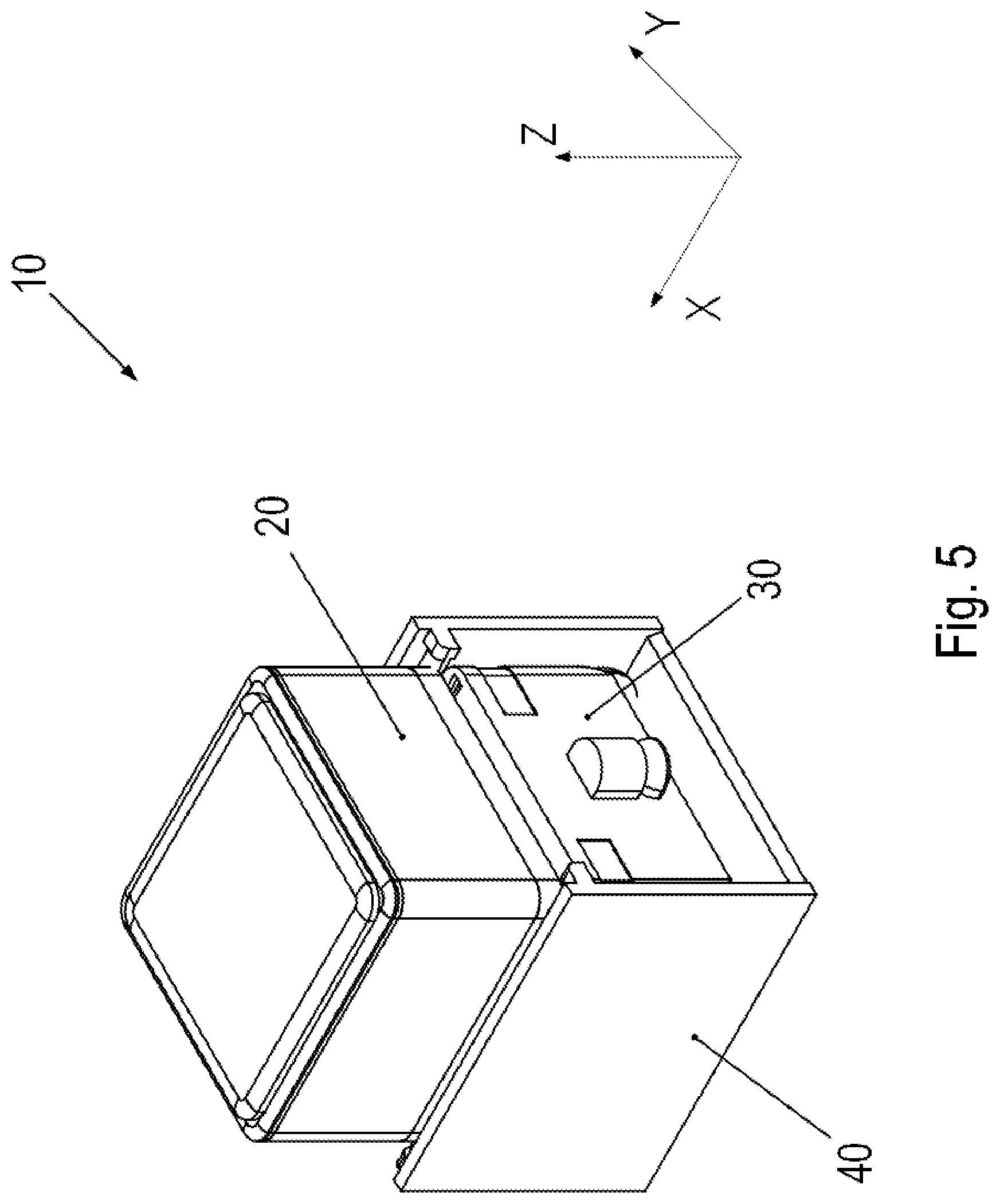 Patent US12103795 Figure 5 – System and method for transporting goods