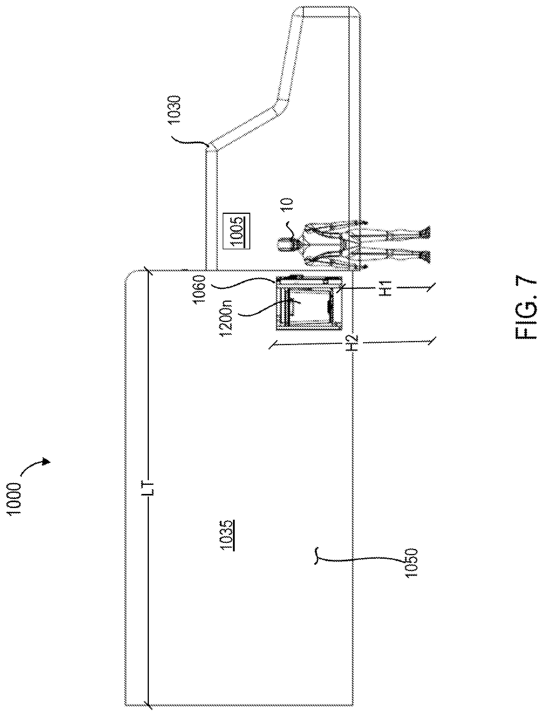 Patent US12103796 Figure 7 – Autonomous multi-tier racking and retrieval system for delivery vehicle