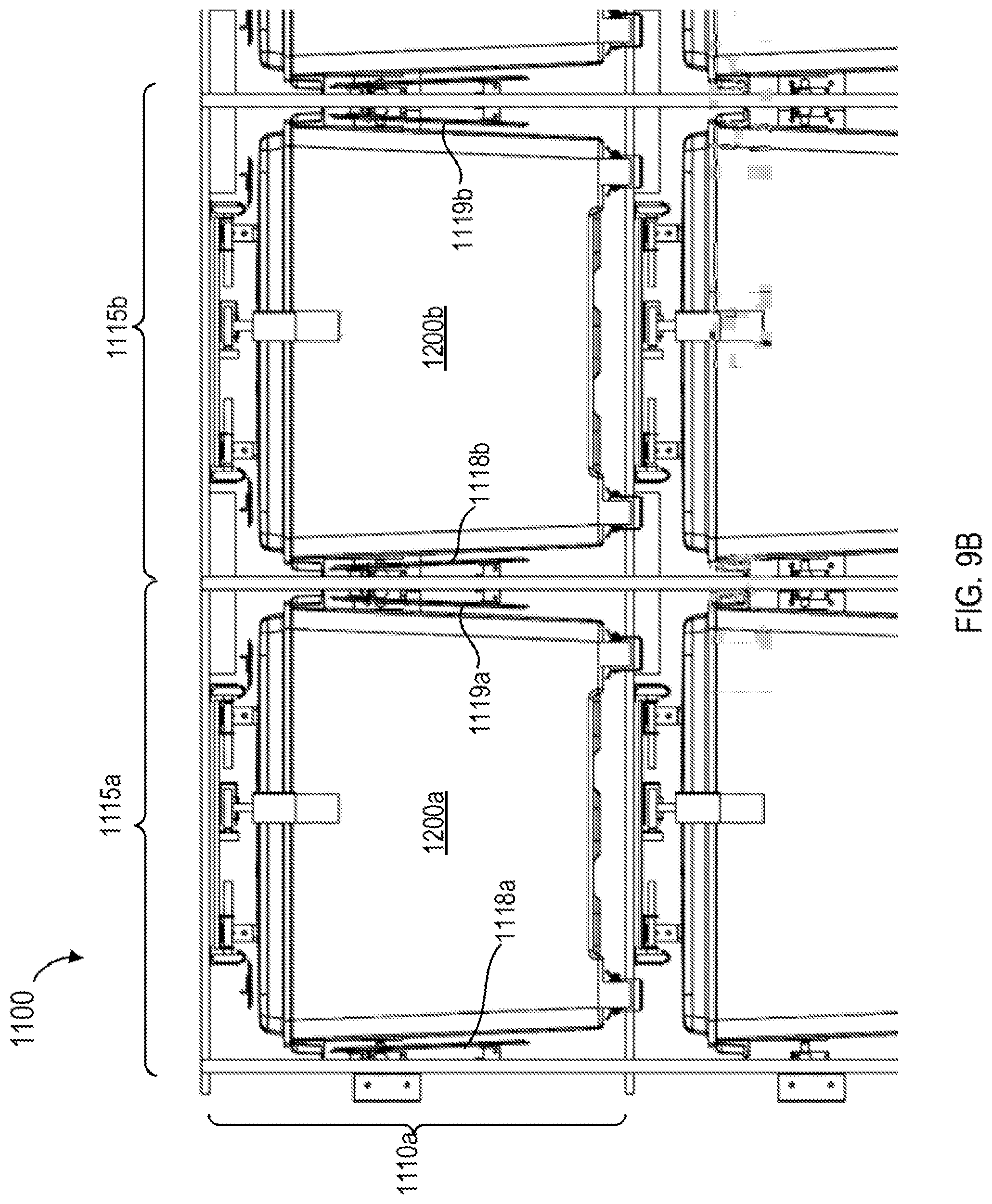 Patent US12103796 Figure 10 – Autonomous multi-tier racking and retrieval system for delivery vehicle
