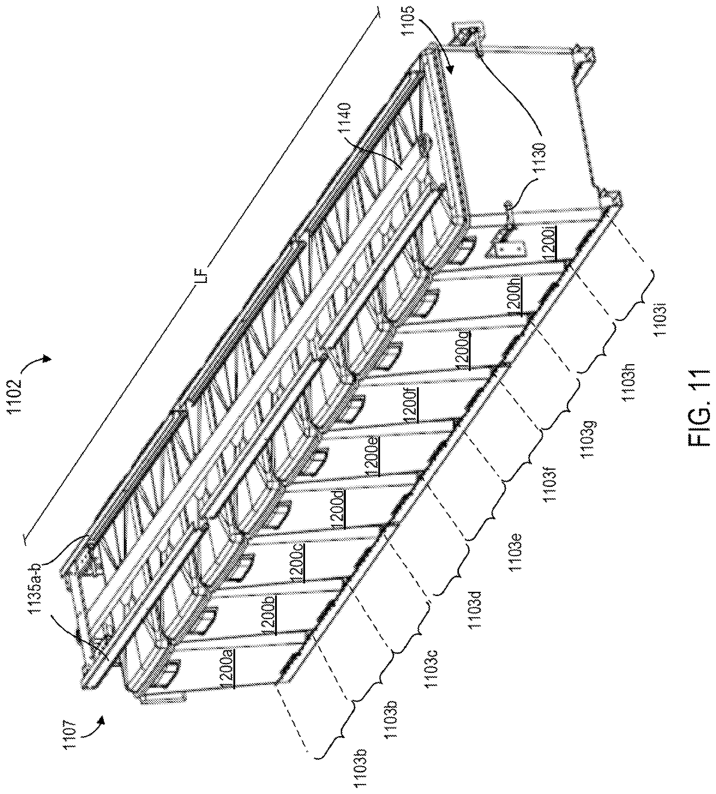 Patent US12103796 Figure 12 – Autonomous multi-tier racking and retrieval system for delivery vehicle